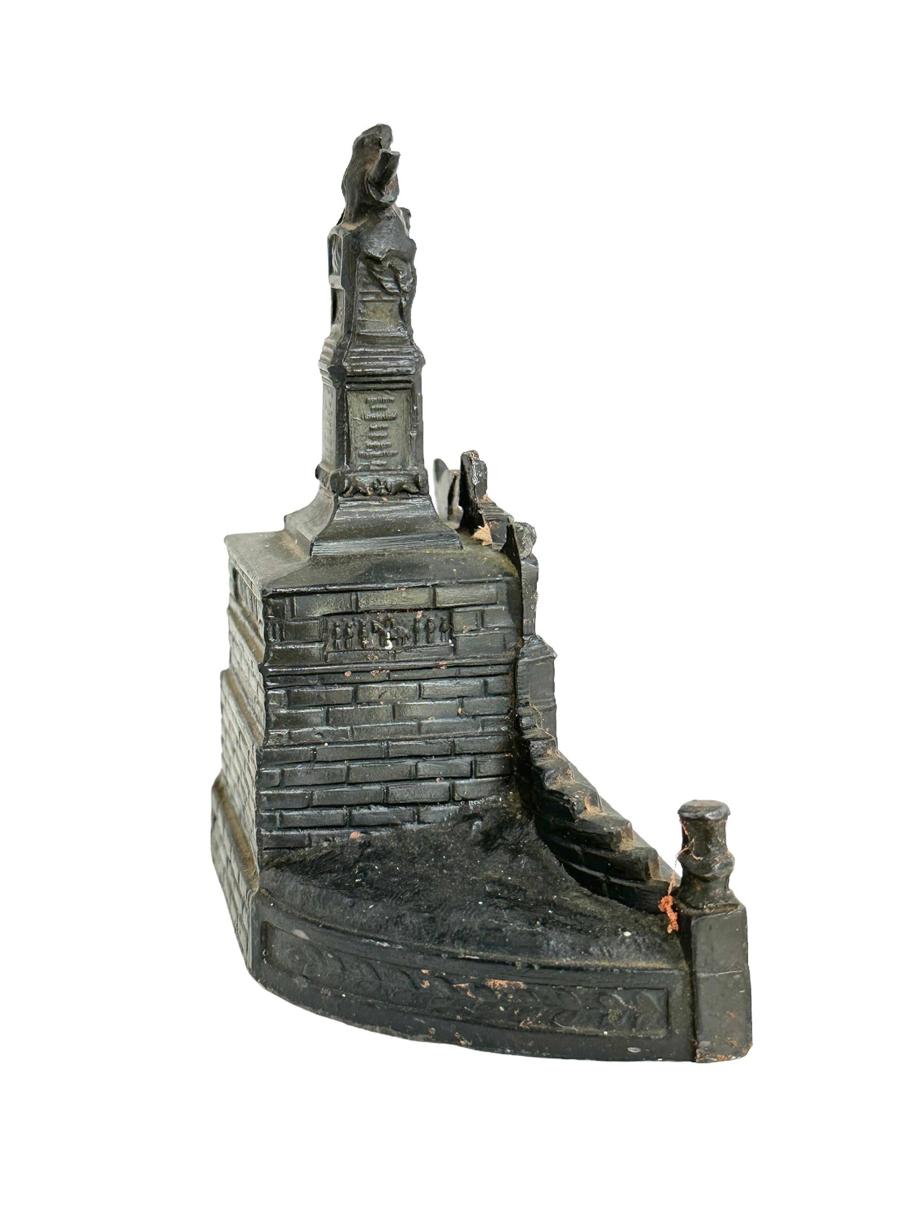 Belge Monument Souvenir Building Architectural Modèle allemand des années 1910 en vente
