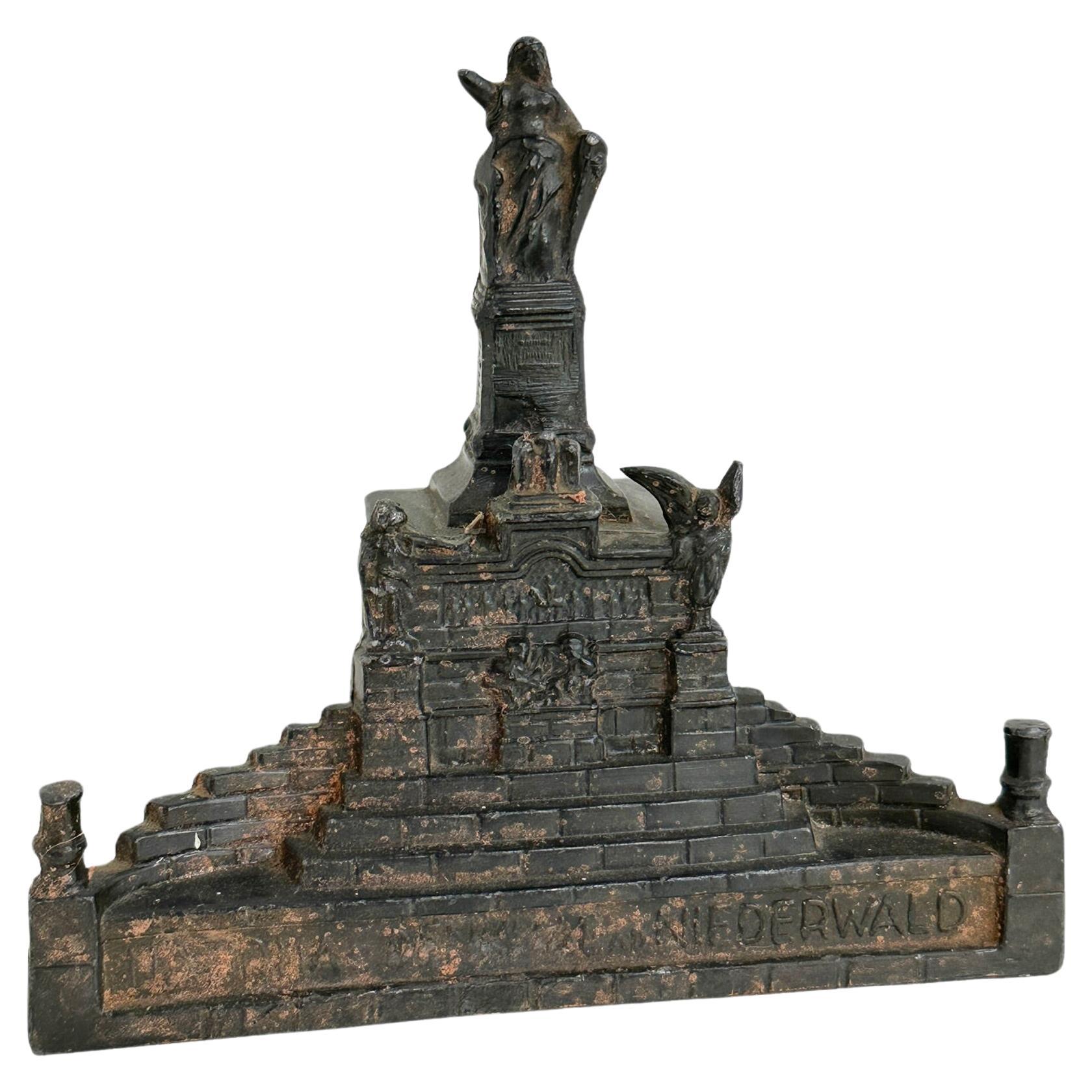 Niederwald Monument Souvenir Building Architectural Model Germany 1910s