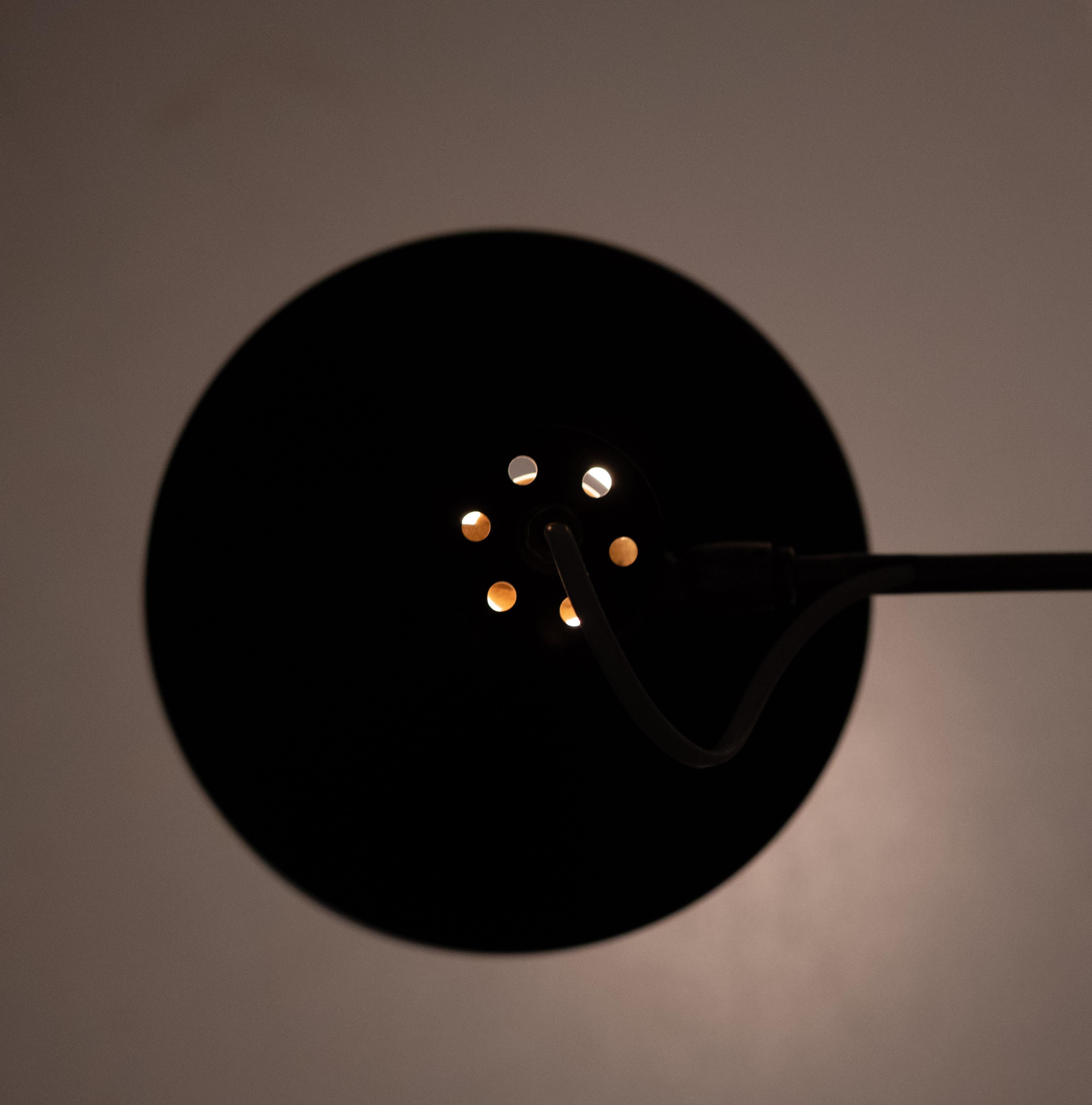 Niek Hiemstra Evolux Telescope wall lamp 1960s Holland in vendita 6