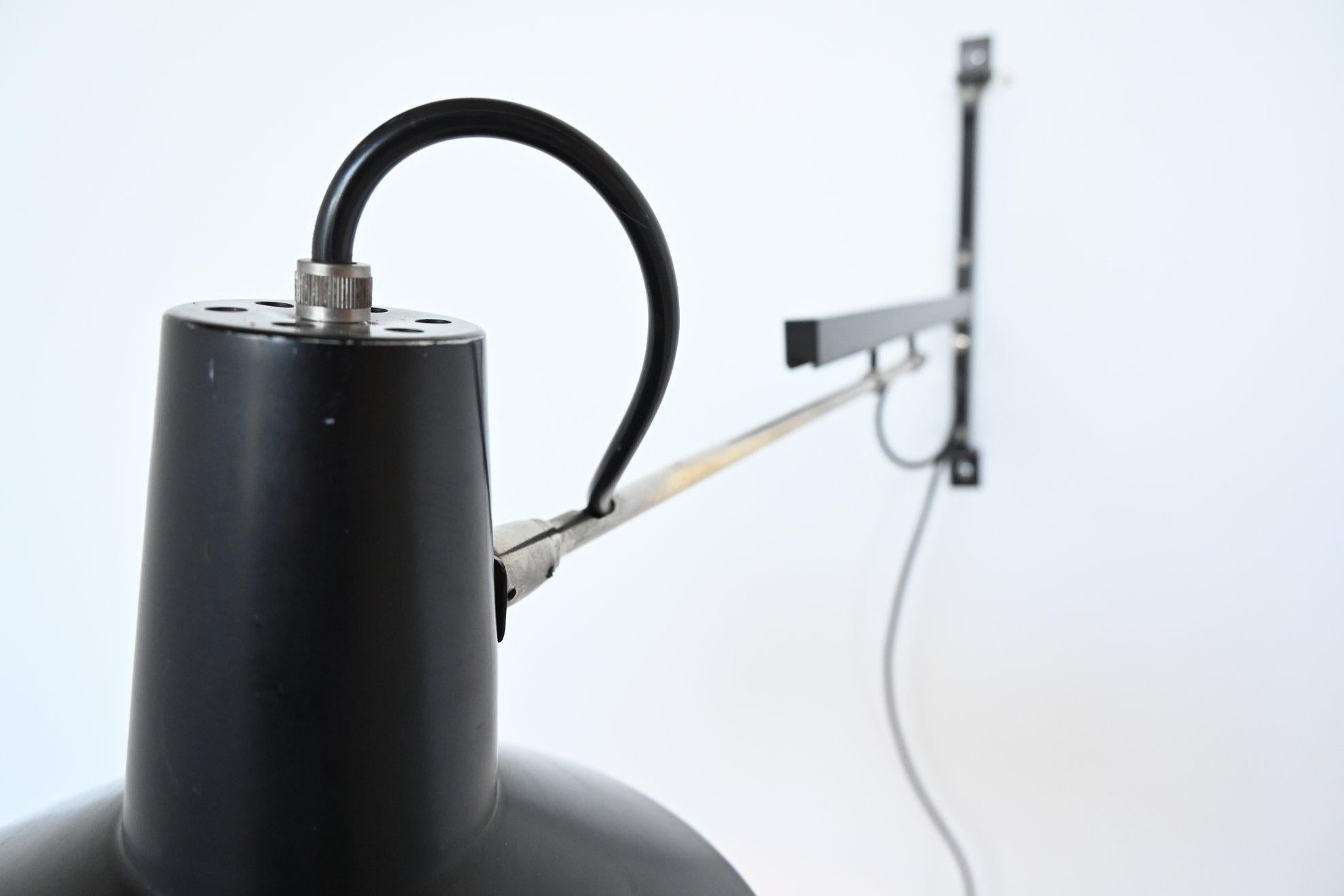 Niek Hiemstra Telescope Wall Lamp Hiemstra Evolux, the Netherlands, 1960 2