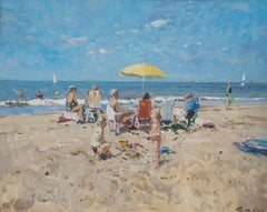 Niek van der Plas, Beach scene