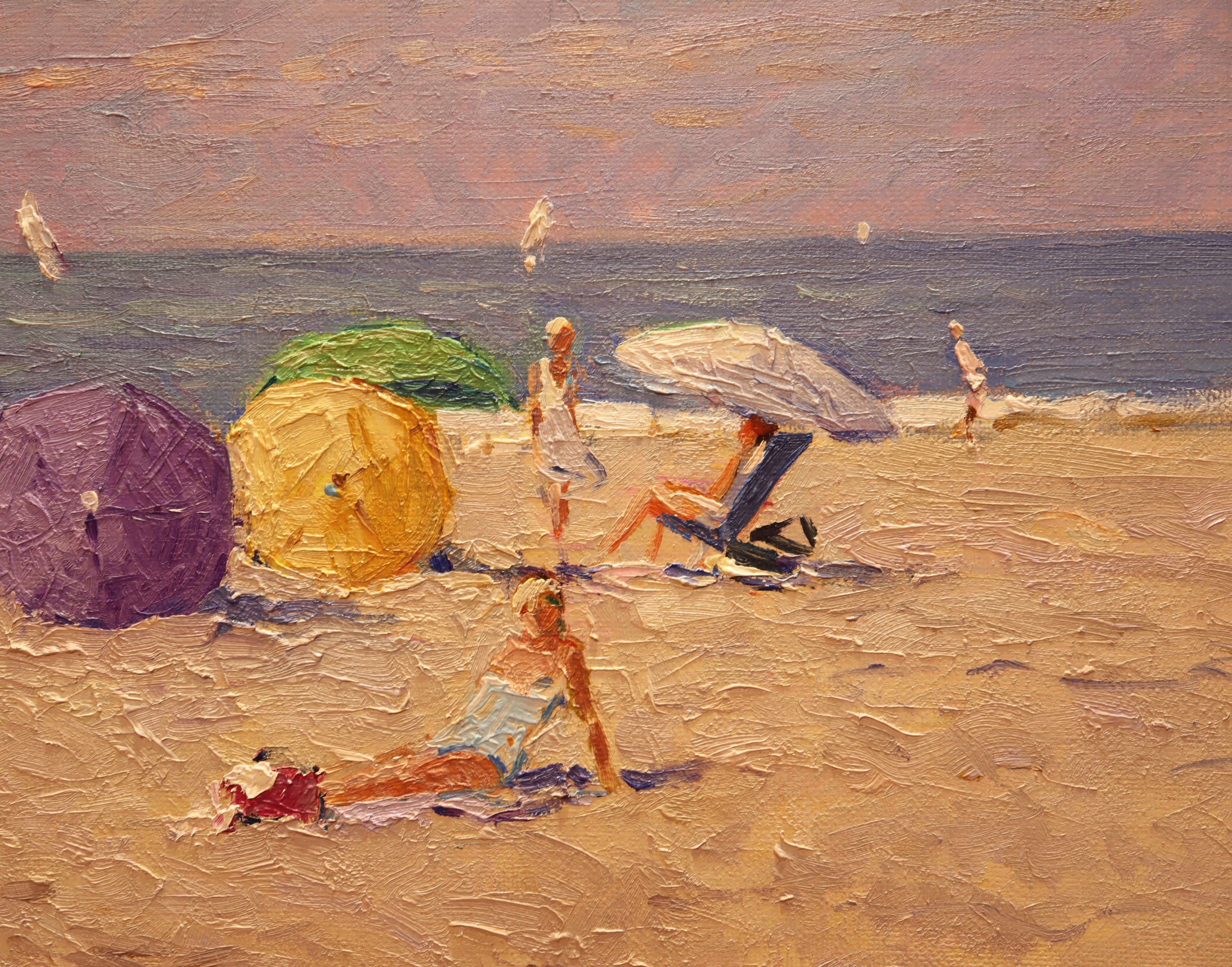 impressionist beach paintings