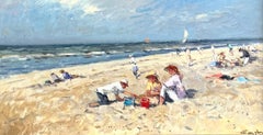 "Figuras en la playa"