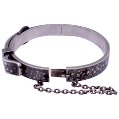 Niello Buckle Bracelet, circa 1890