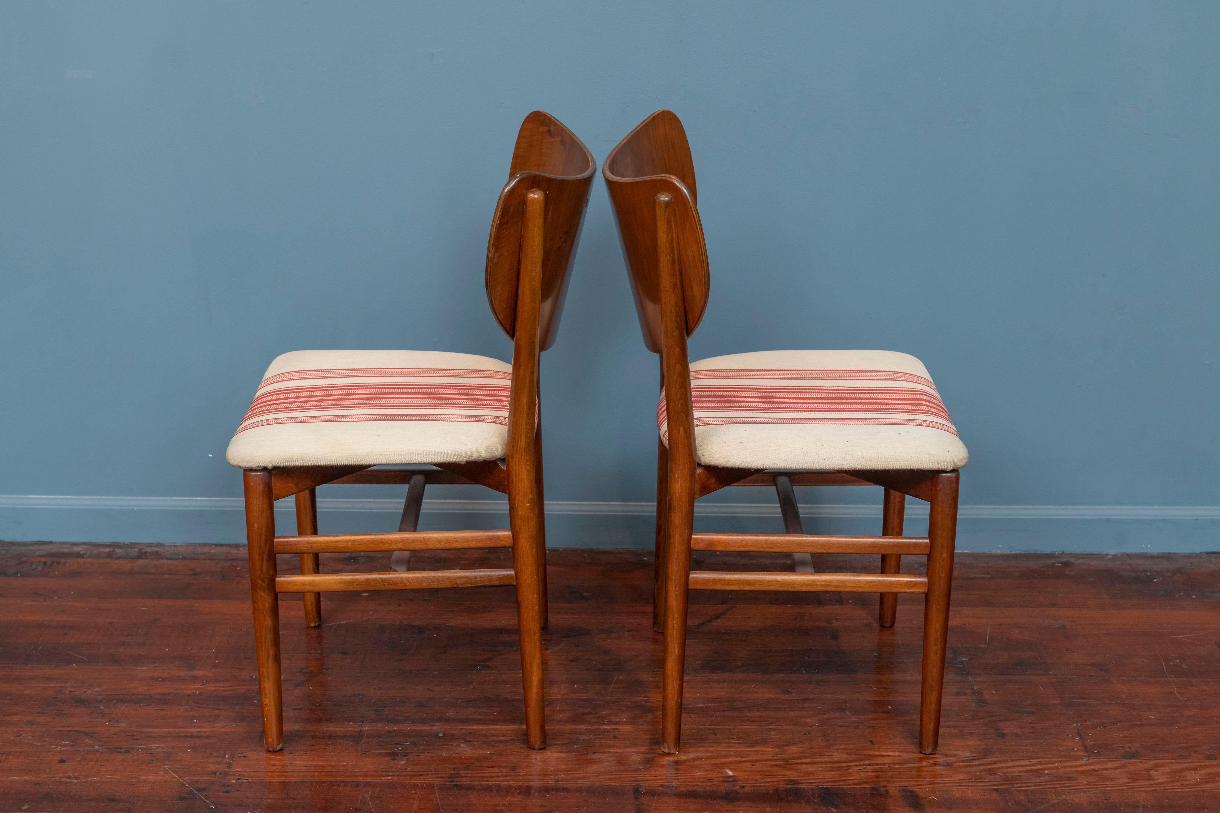 Danish Niels and Eva Koppel Dining Chairs 