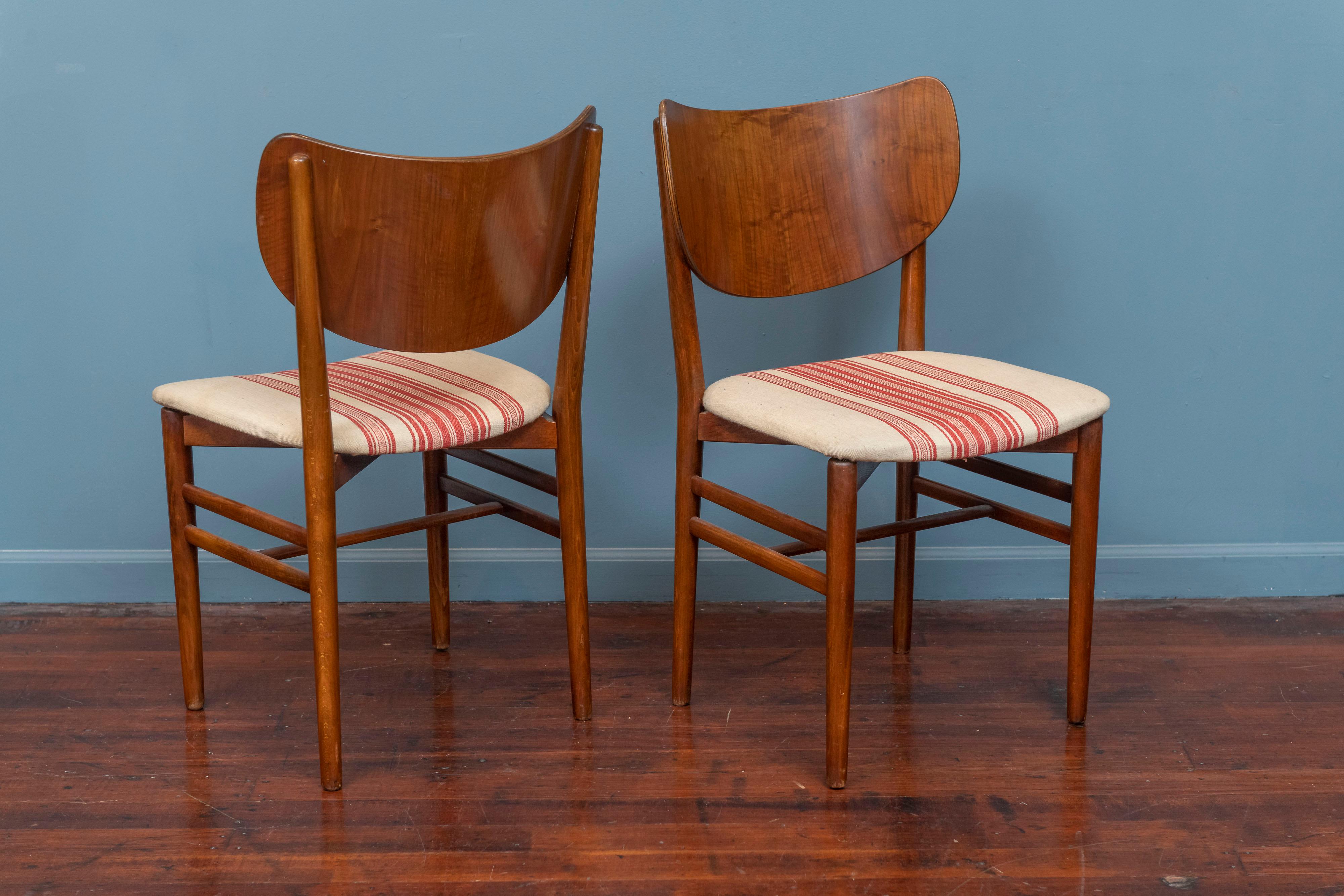 Niels and Eva Koppel Dining Chairs  In Good Condition In San Francisco, CA