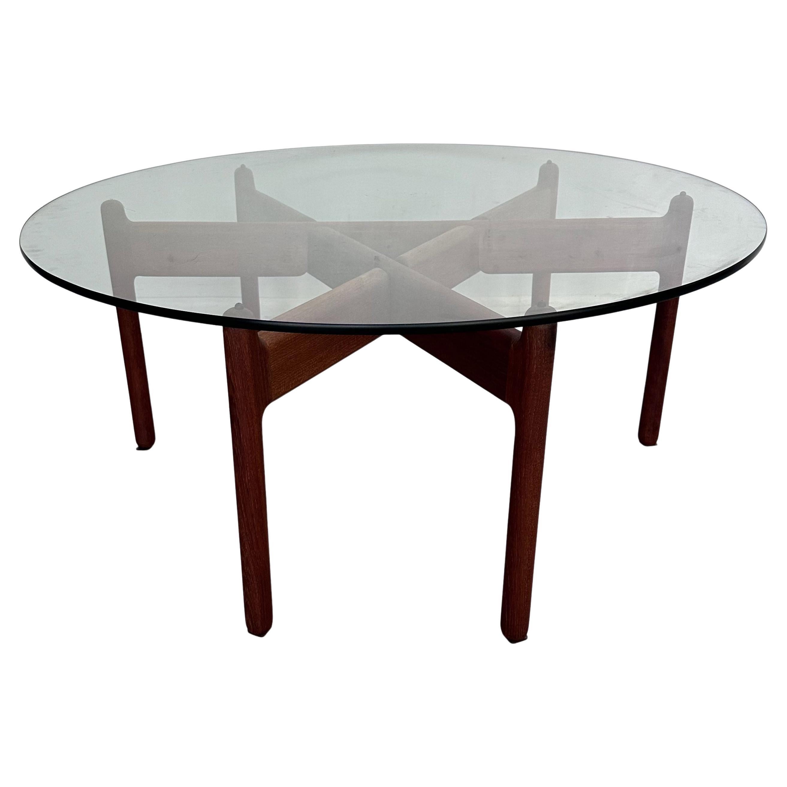 Niels Bach Coffee/Cocktail Table in Teak Denmark 1960 Midcentury For Sale