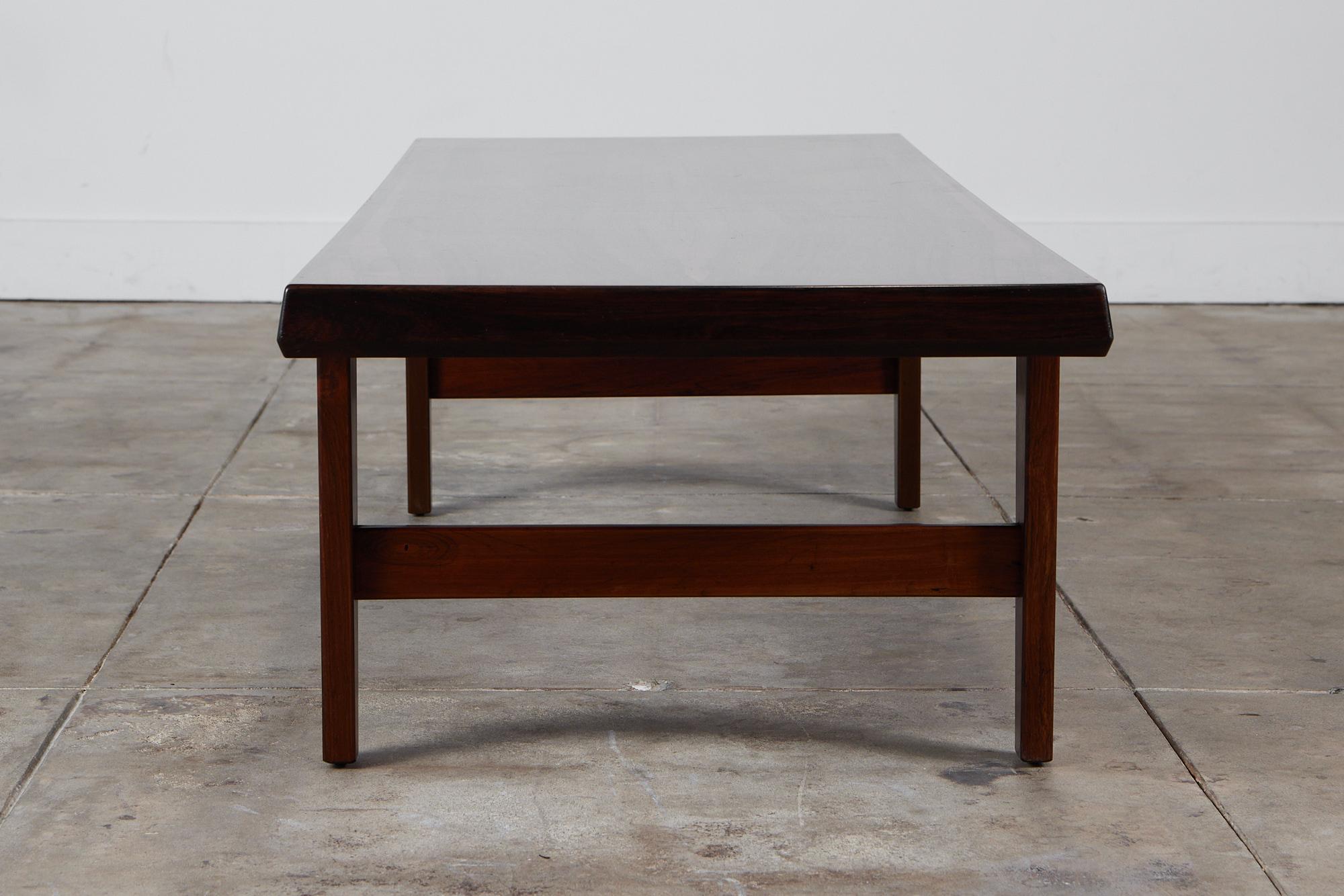 Mid-Century Modern Niels Bach Rosewood Coffee Table