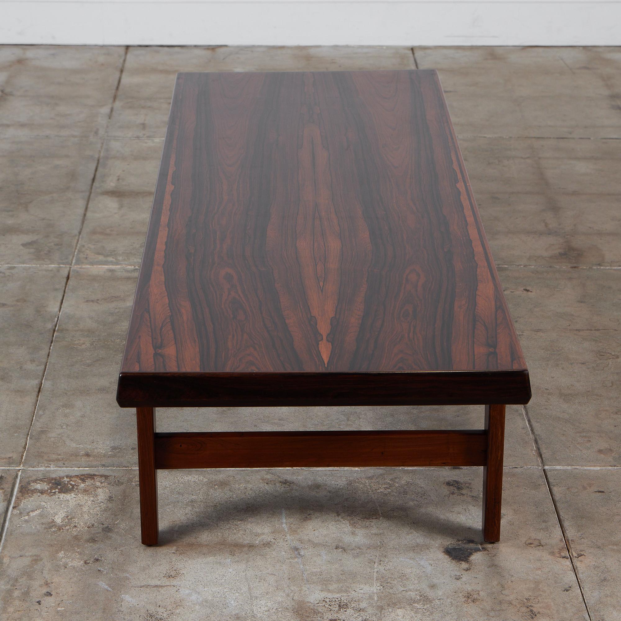 Danish Niels Bach Rosewood Coffee Table