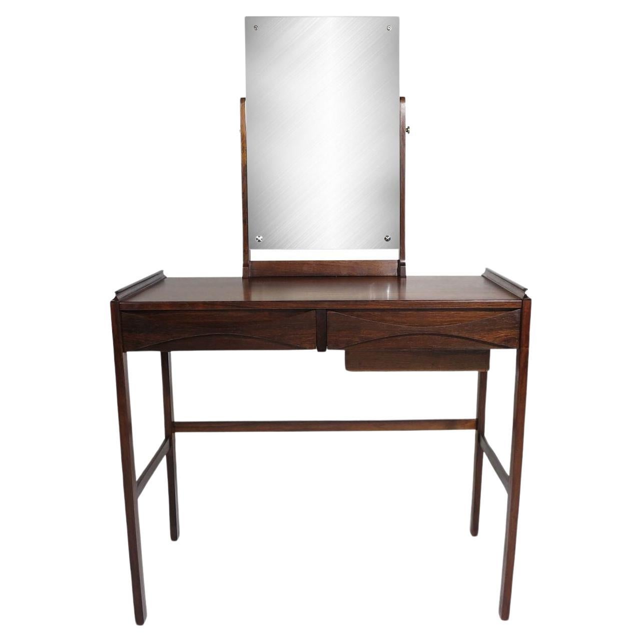 Niels Clausen Danish Rosewood Petite Vanity For Sale