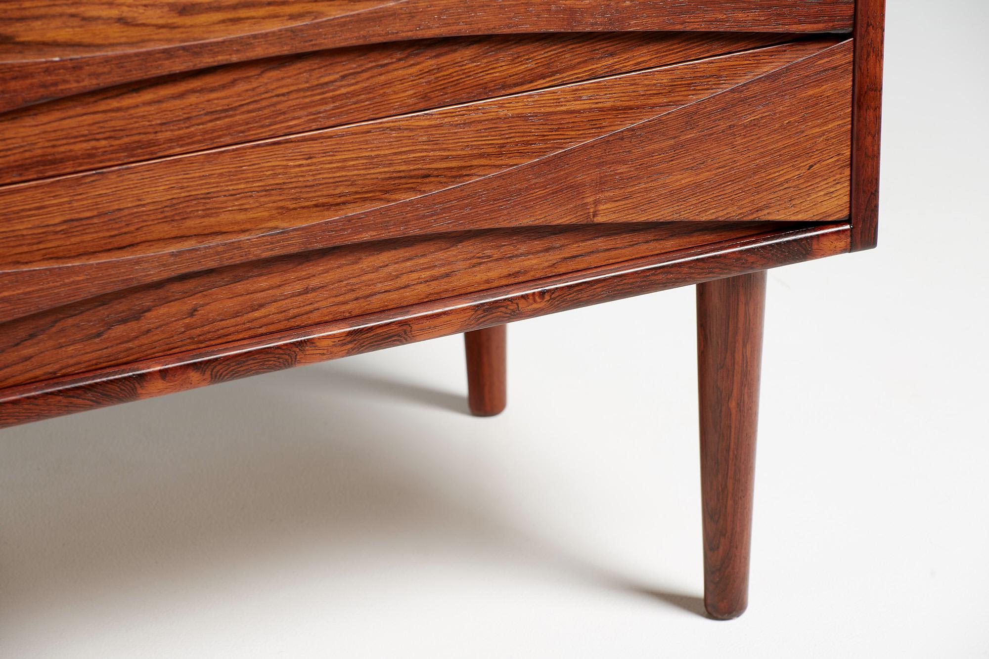 Mid-20th Century Niels Clausen Rosewood 1960s Chest of Drawers