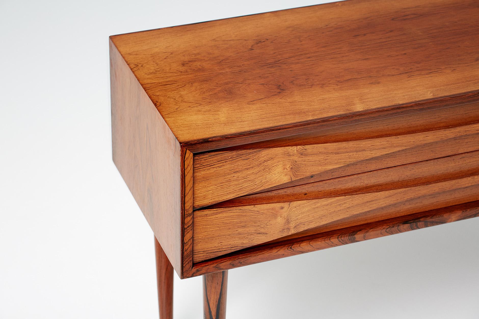 Scandinavian Modern Niels Clausen Rosewood Bedside Cabinet, circa 1960