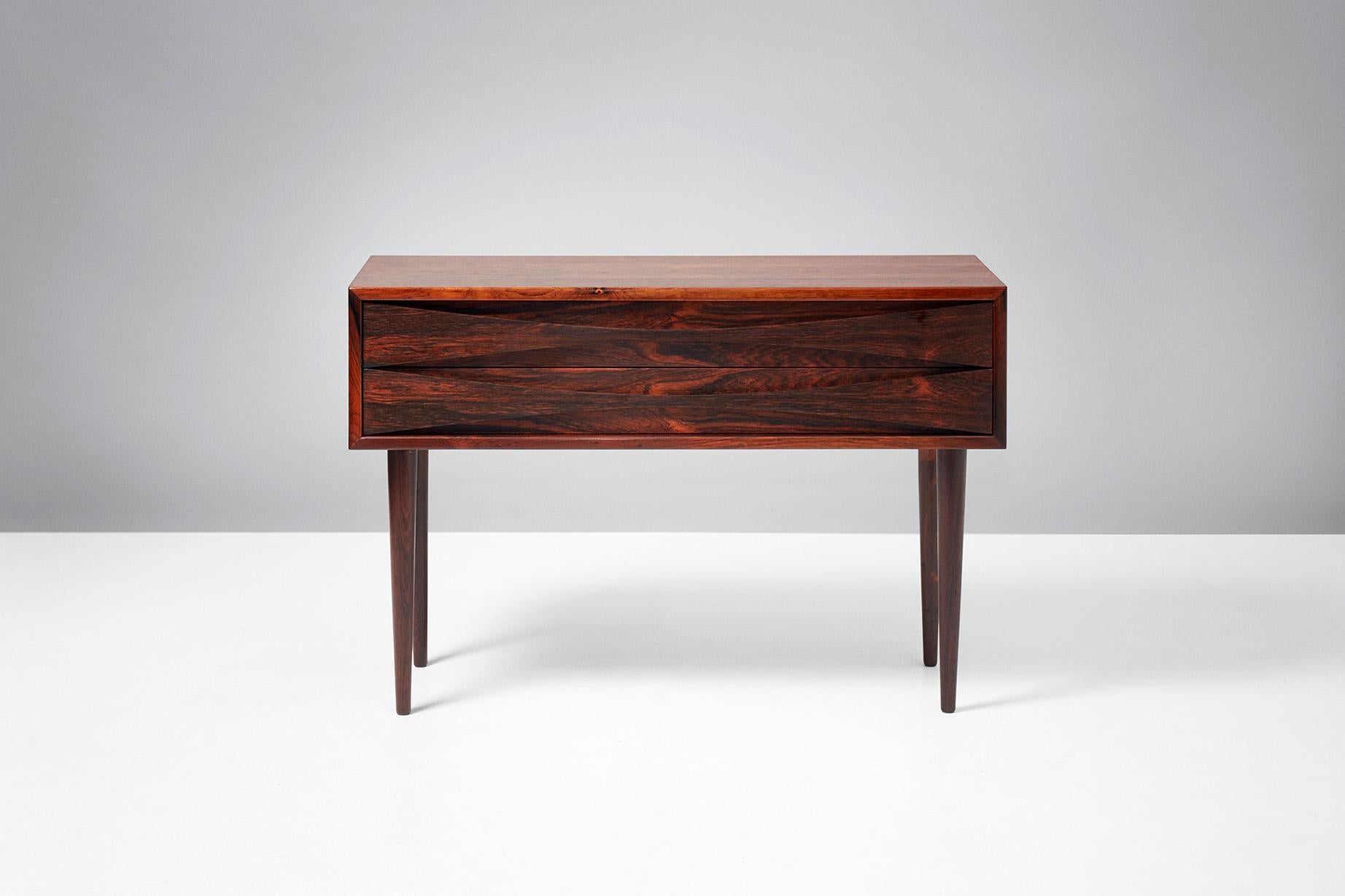 Niels Clausen Rosewood Bedside Cabinet, circa 1960 In Excellent Condition In London, GB