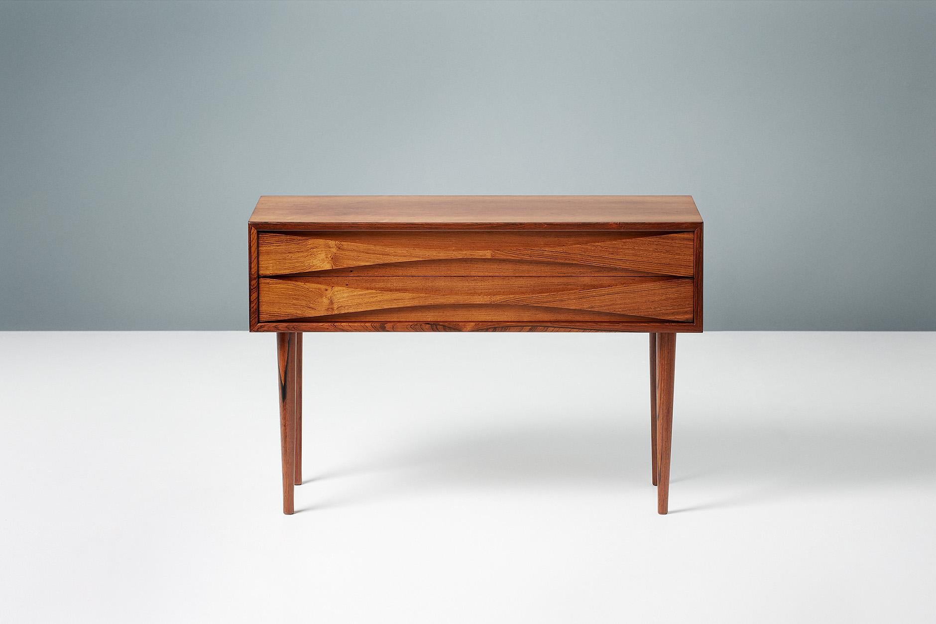 Niels Clausen Rosewood Bedside Cabinet, circa 1960 In Excellent Condition In London, GB