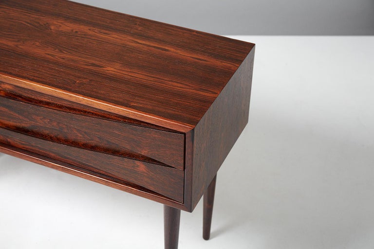 Mid-20th Century Niels Clausen Rosewood Bedside Cabinet, circa 1960 For Sale