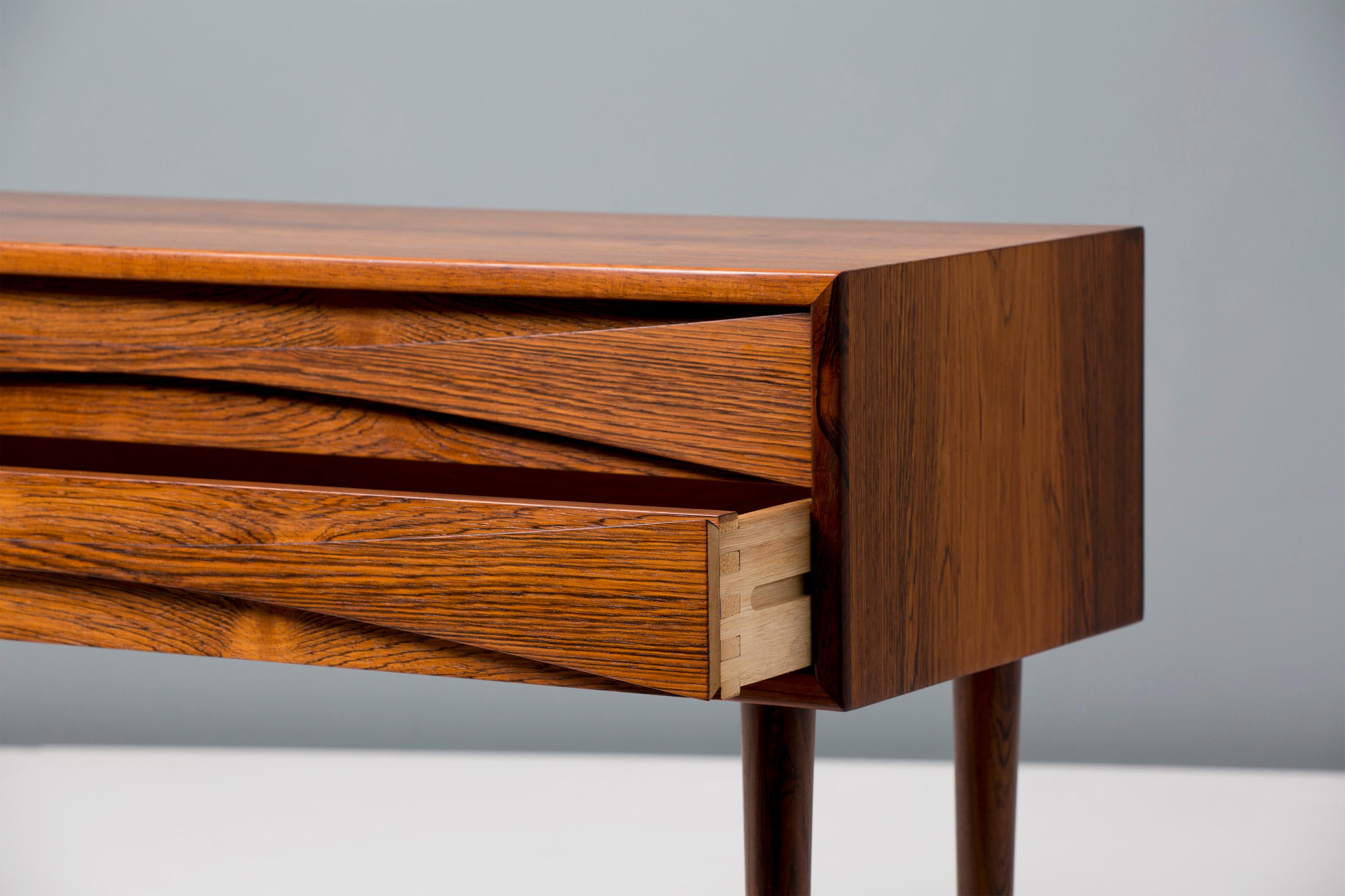 Niels Clausen Rosewood Bedside Cabinet, circa 1960 1