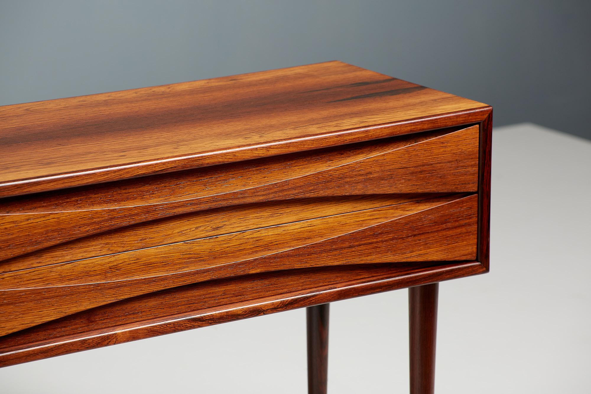 Mid-20th Century Niels Clausen Rosewood Chest, circa 1960 For Sale
