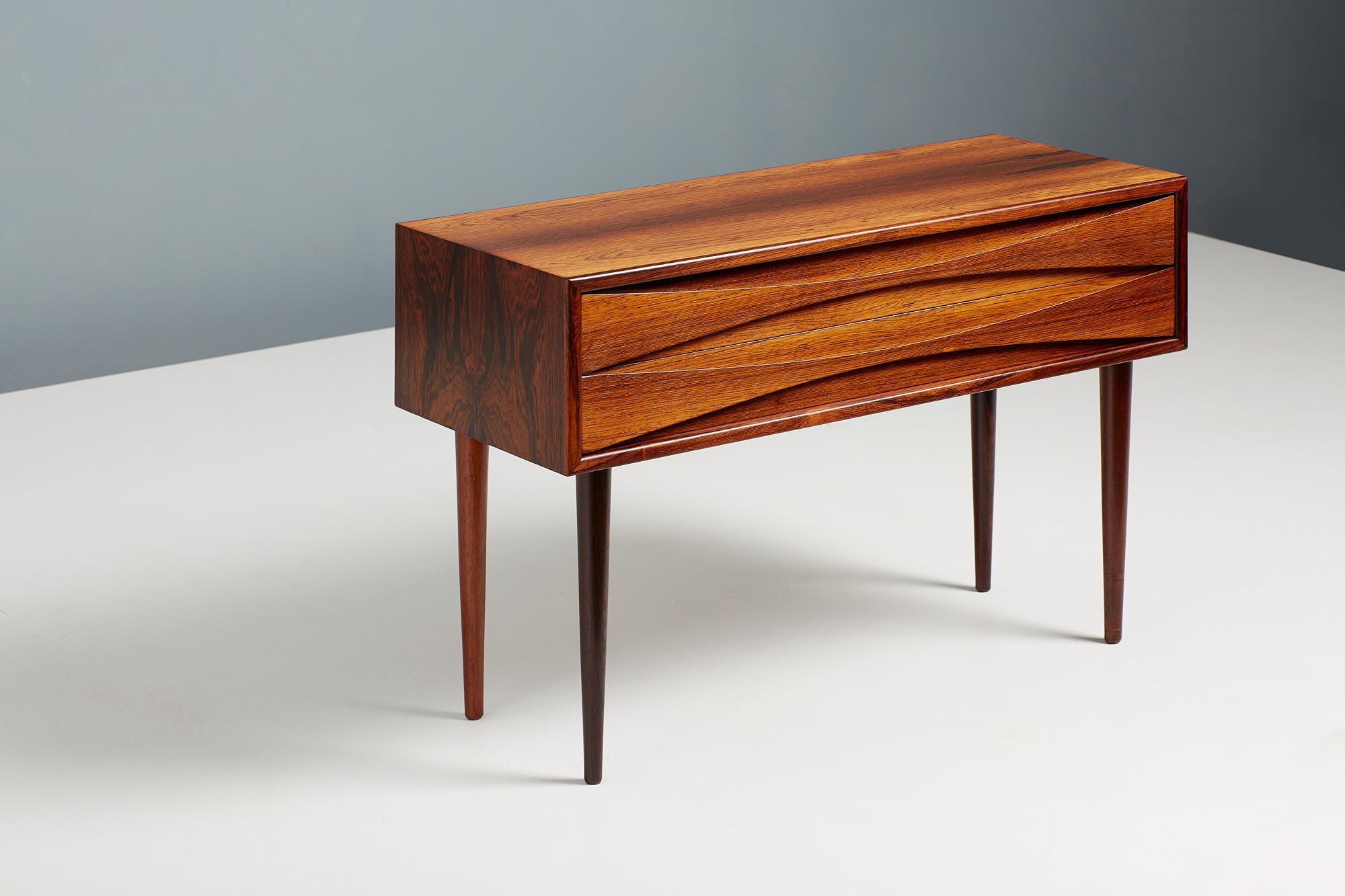 Niels Clausen Rosewood Chest, circa 1960 For Sale 1