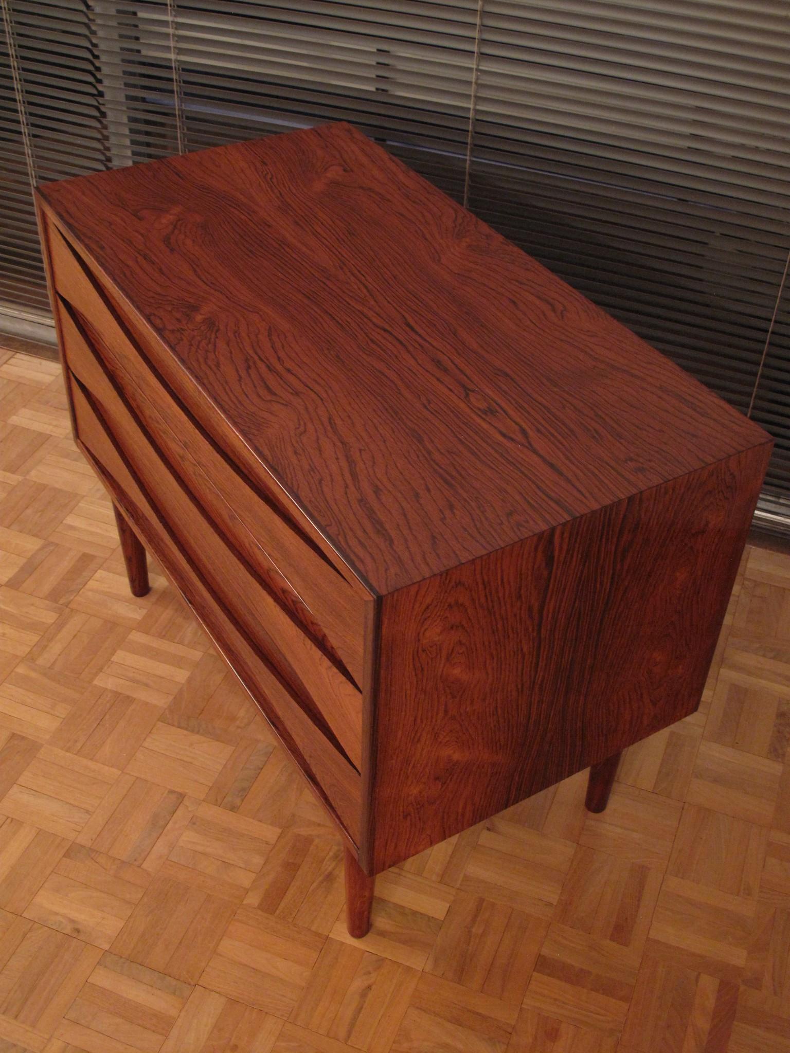 Mid-20th Century Niels Clausen Arne Vodder Rosewood Chest Of Drawers For N.C Mobler