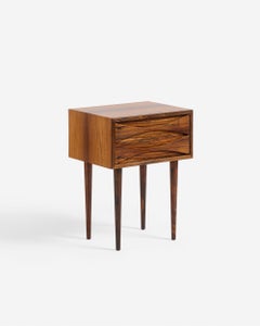 Niels Clausen Rosewood Nightstand c1960s