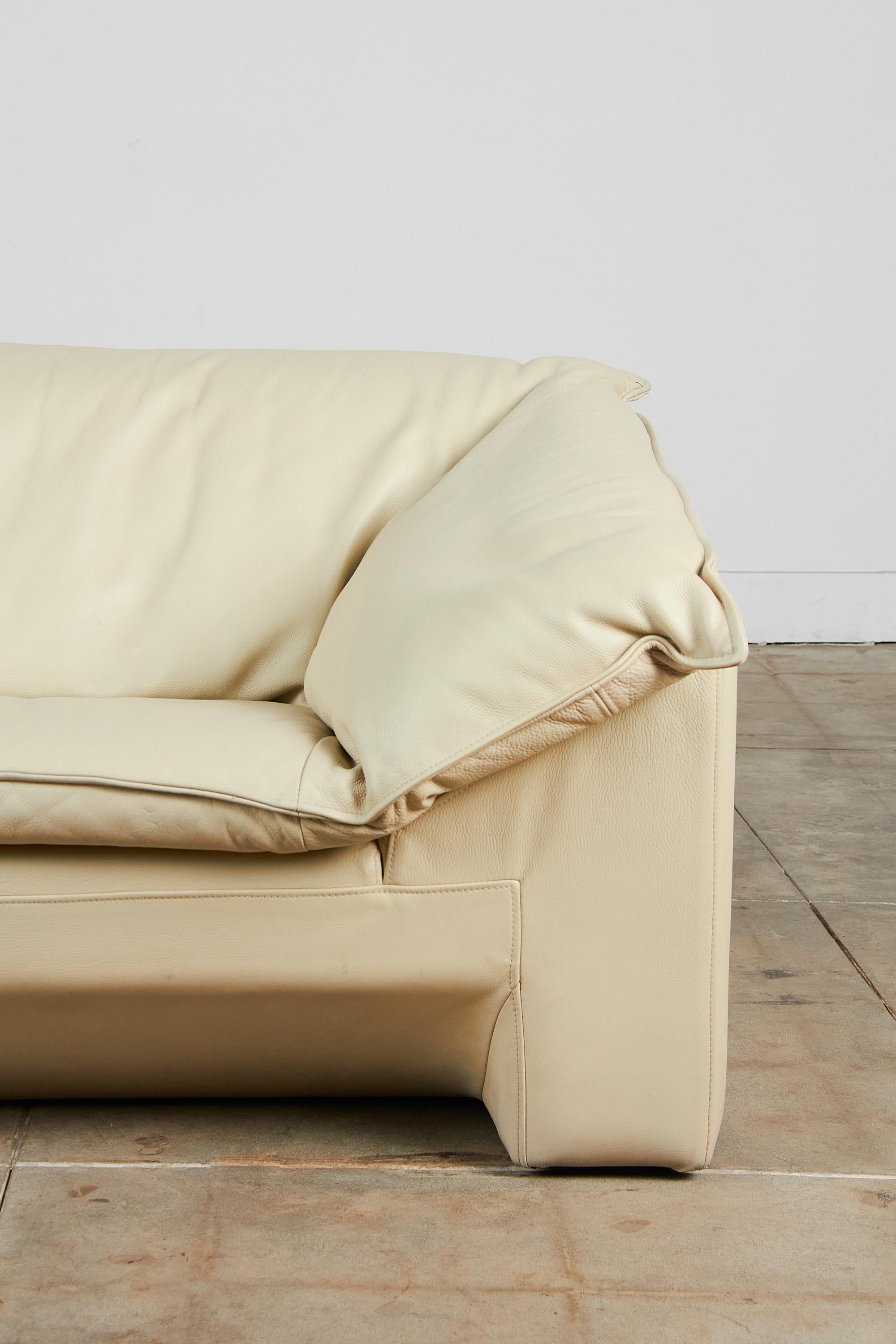 Leather Niels Eilersen “Arizona” Sofa by Jens Juul Eilersen