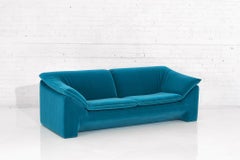 Niels Eilersen "Arizona" Sofa by Jens Juul Eilersen Teal Mohair, 1970