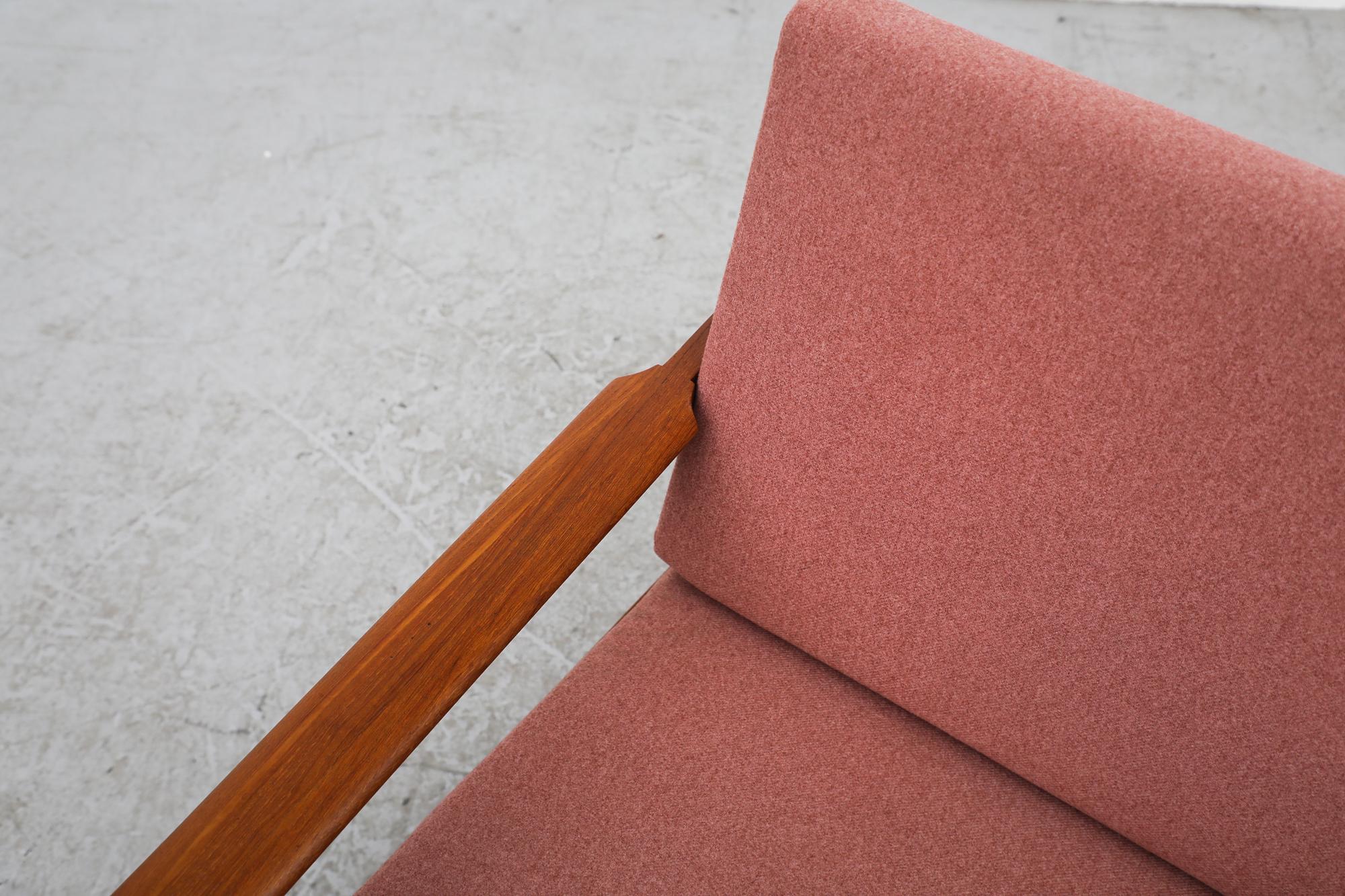 Niels Eilersen/Ilium Wikkelso Pink 'Capella' Chair, 1960's Denmark 4