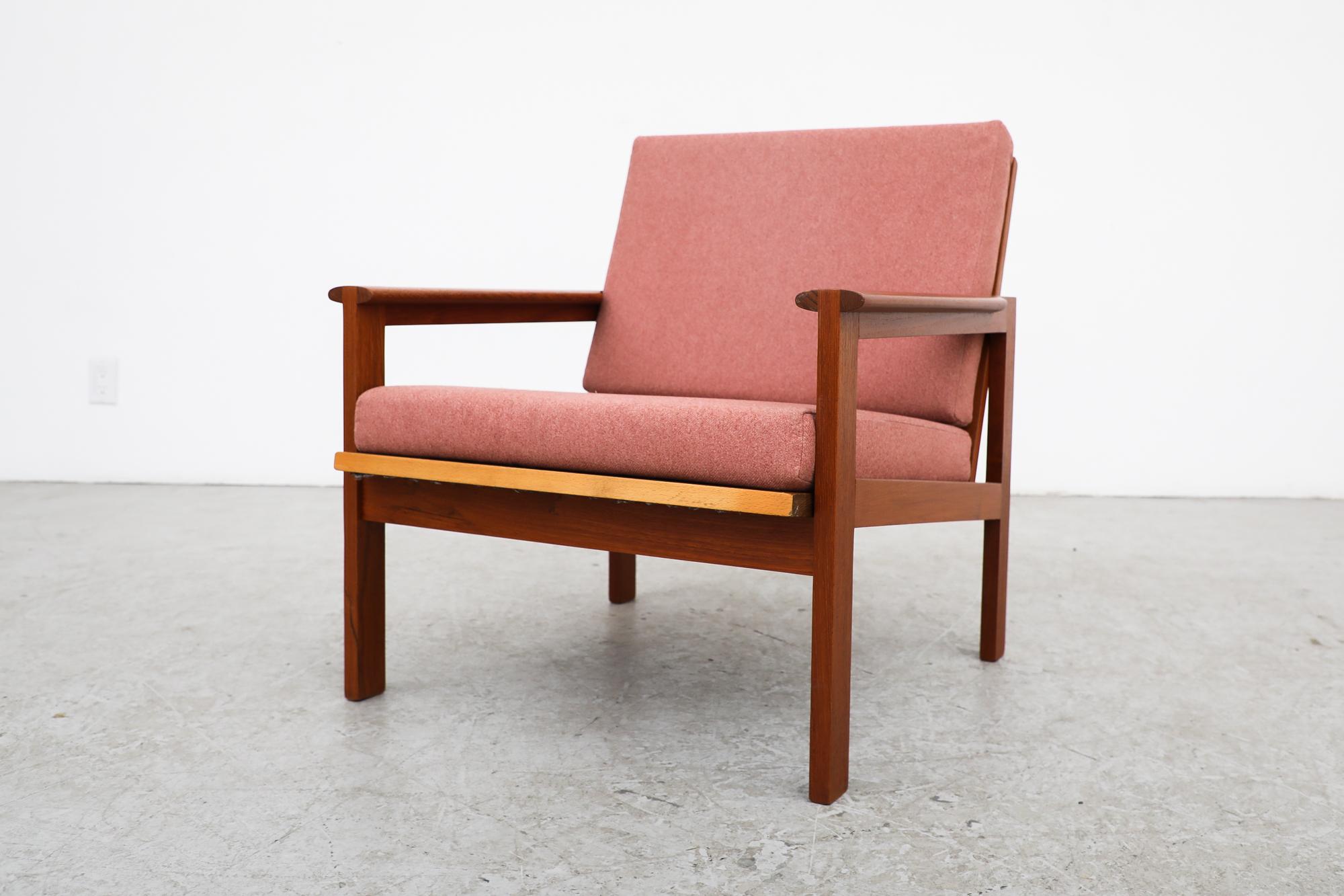 Niels Eilersen/Ilium Wikkelso Pink 'Capella' Chair, 1960's Denmark 1