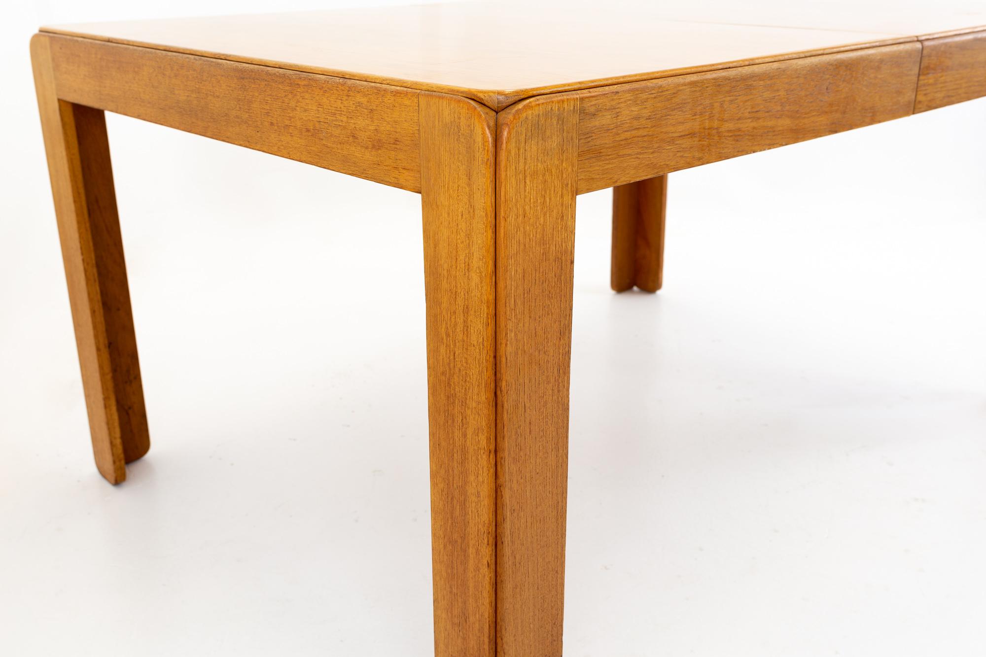 Niels Eilersen Mid Century Teak Expanding Dining Table 12