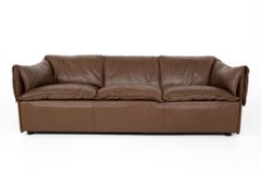 Niels Eilersen Midcentury Danish Leather Sofa