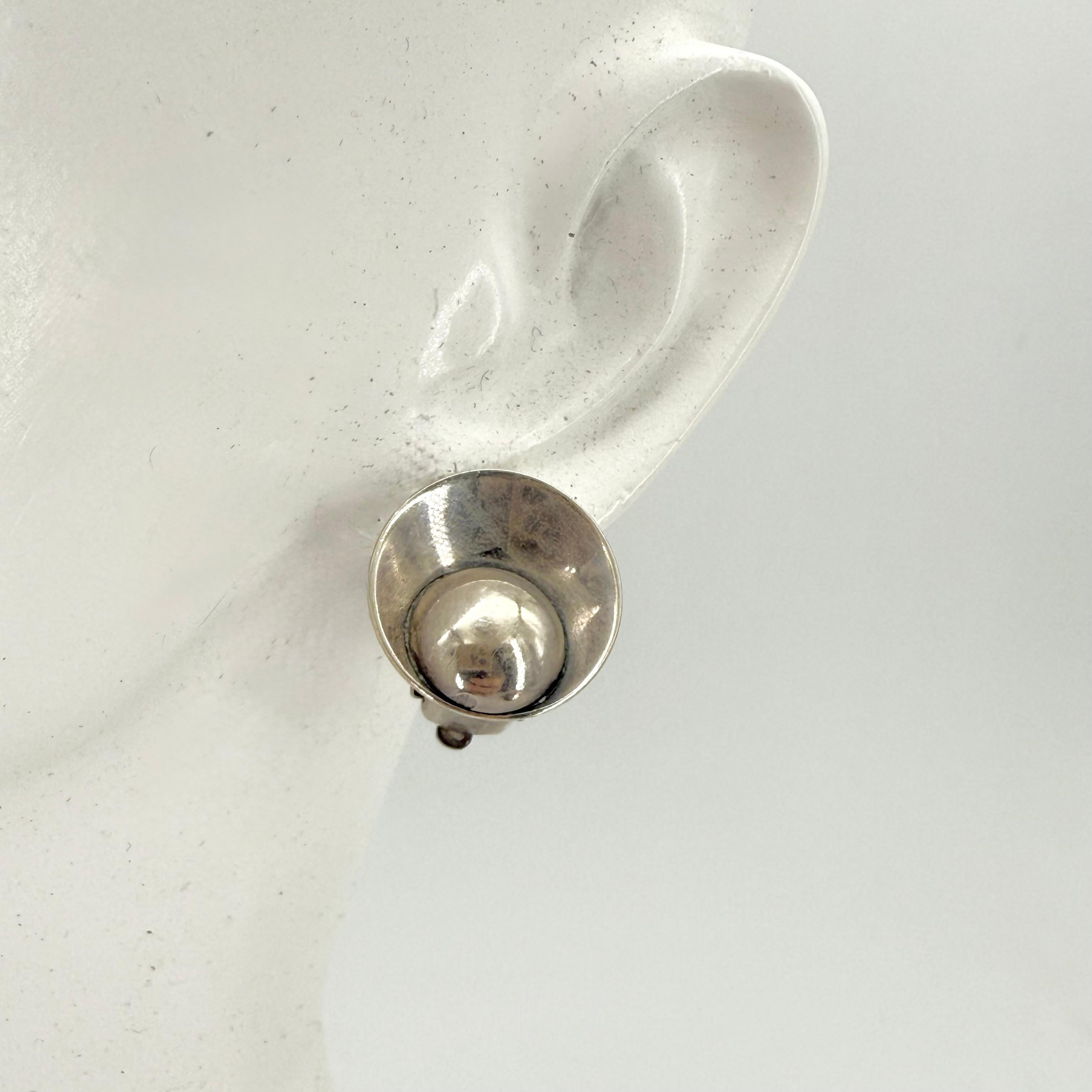 Niels Erik From, Denmark Modernist Sterling Parure Set For Sale 4