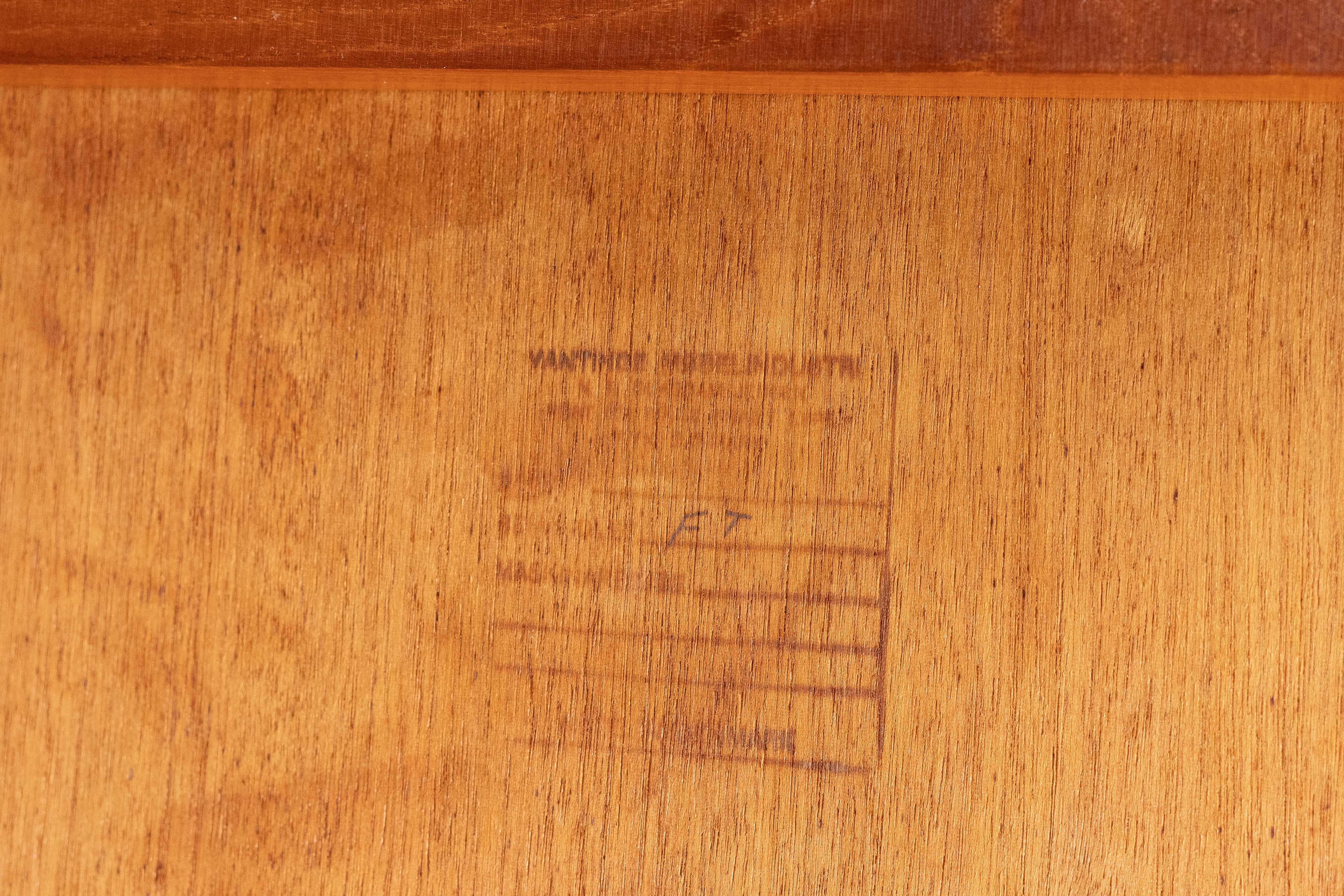 Niels Erik Glasdam Jensen Teak Bar Cart For Sale 4