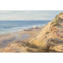 Niels Frederik Schiøttz-Jensen, View From The Cliffs At Lønstrup Beach