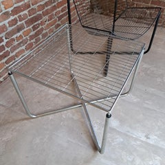 Niels Gammelgaard, Poltrona e tavolo Ikea "Jarpen", Svezia, 1960