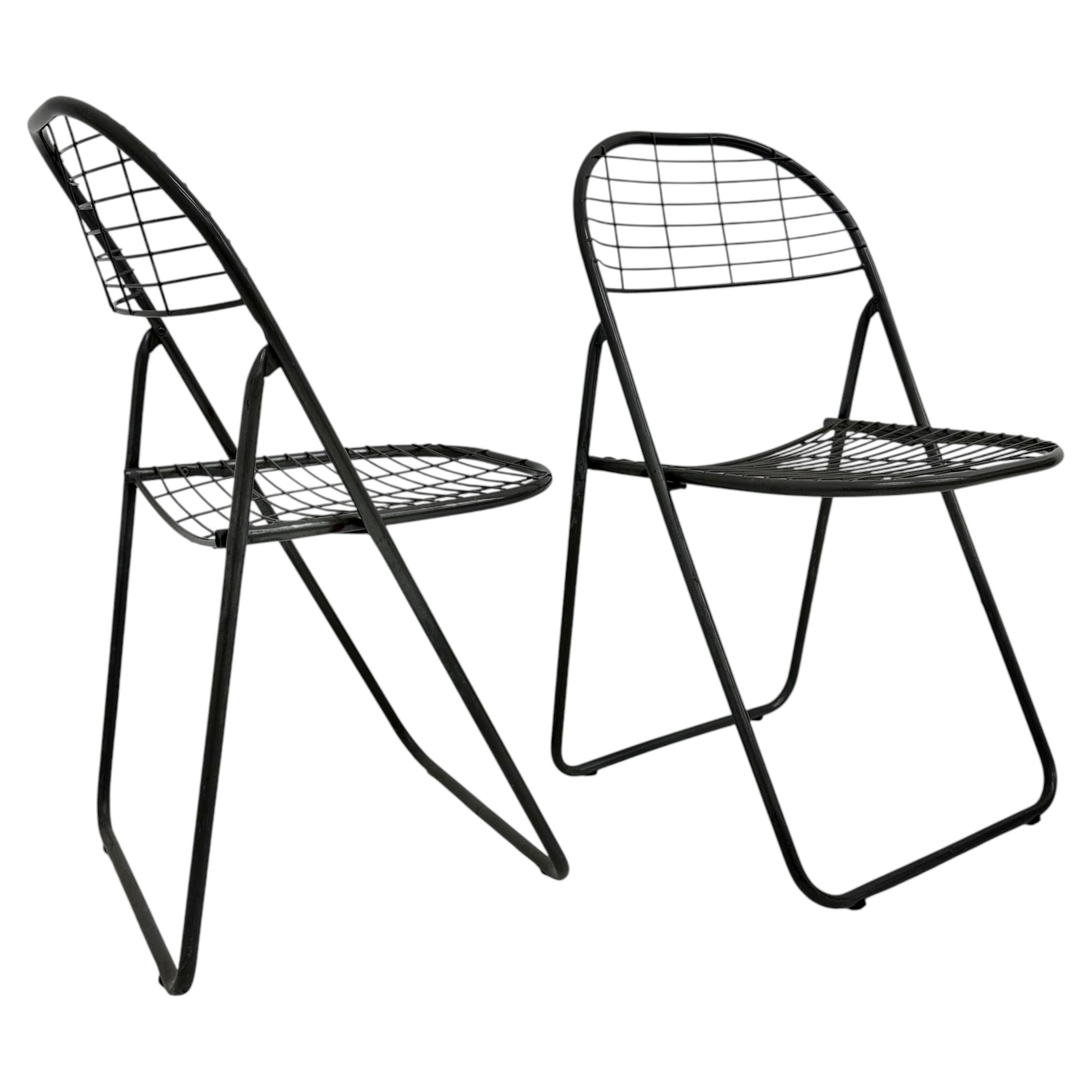 Wire Chairs by John Keal for Pacific Iron For Sale at 1stDibs