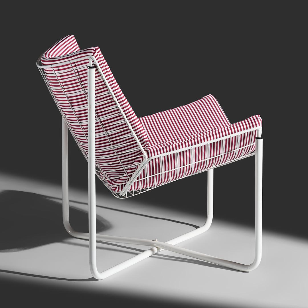 Niels Gammelgaard Jarpen-Draht-Loungesessel für Ikea, 1983 (Postmoderne) im Angebot