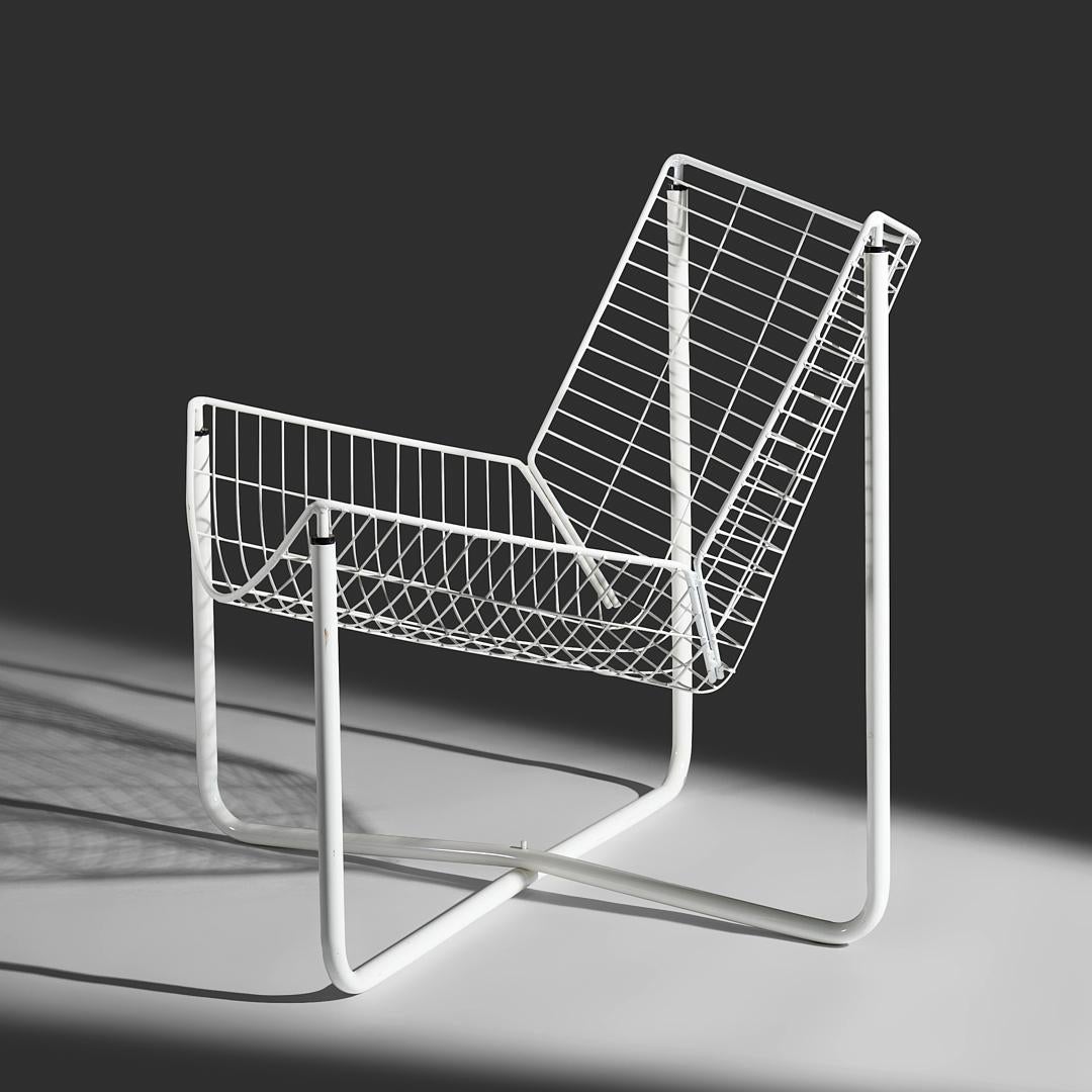 Niels Gammelgaard Jarpen-Draht-Loungesessel für Ikea, 1983 (Stahl) im Angebot
