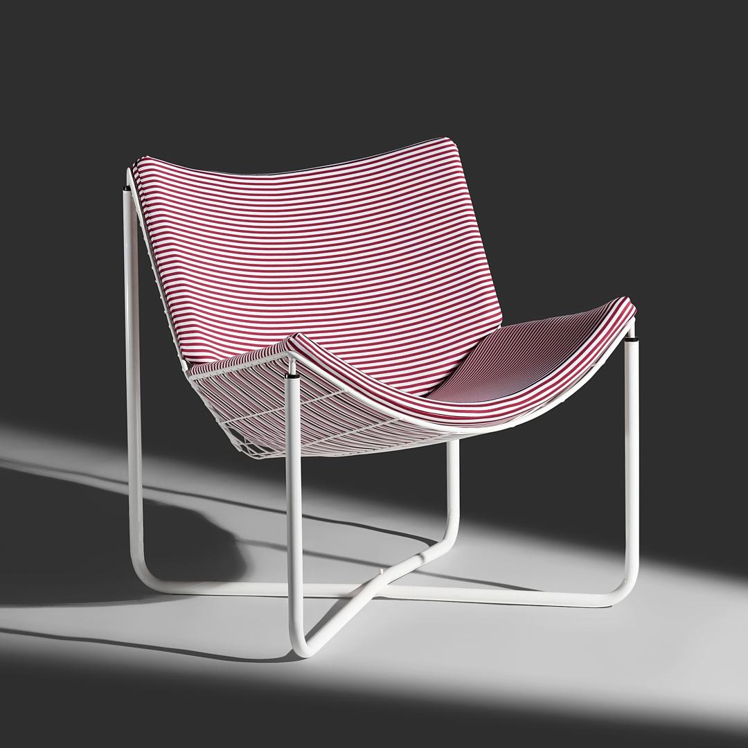 Niels Gammelgaard Jarpen-Draht-Loungesessel für Ikea, 1983 im Angebot 1
