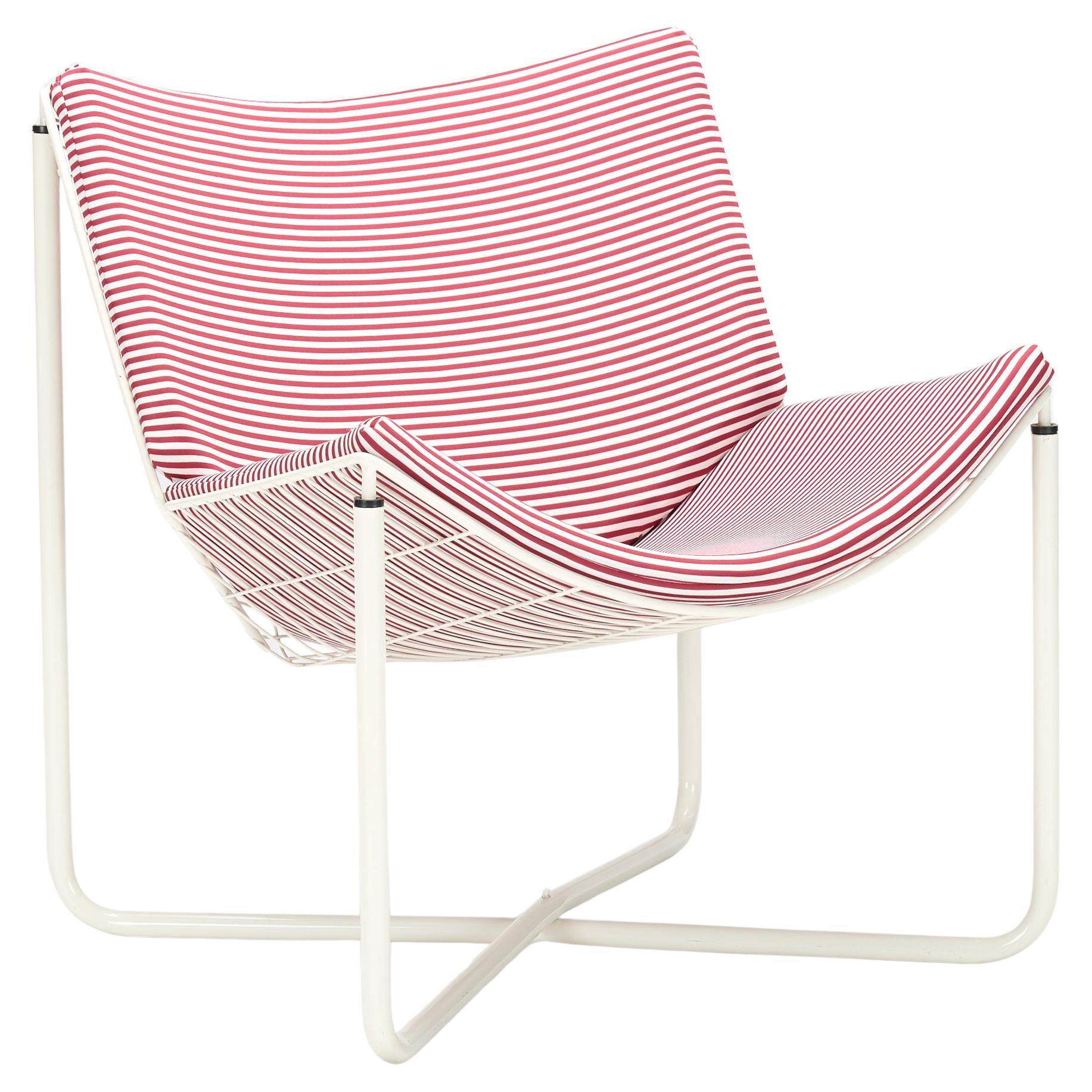 Niels Gammelgaard Jarpen Wire lounge Chair for Ikea, 1983