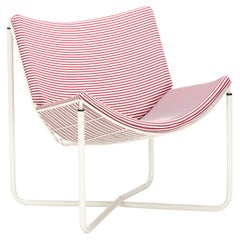 Niels Gammelgaard Jarpen Wire lounge Chair for Ikea, 1983