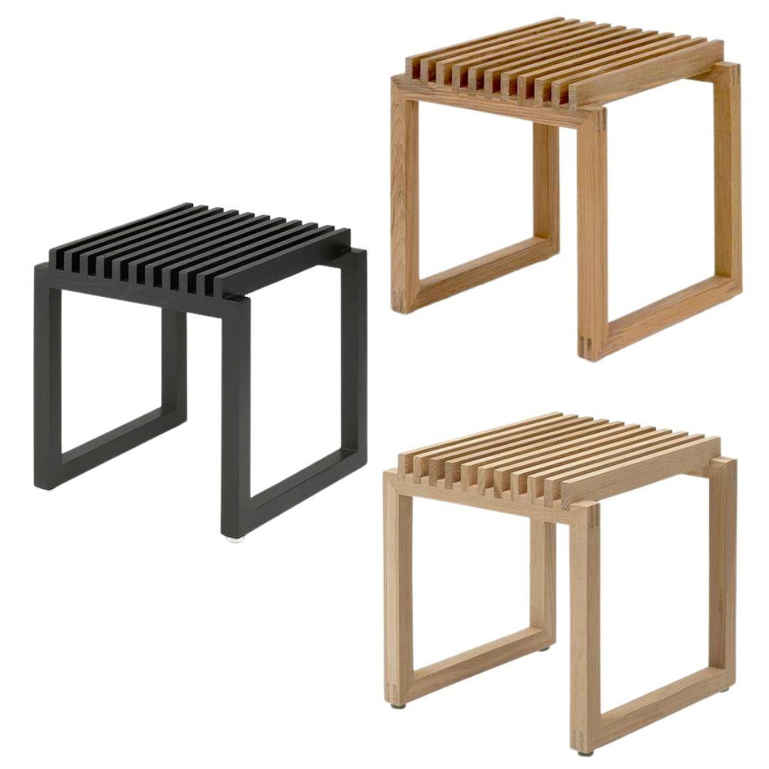 Niels Hvass Outdoor 'Cutter' Bench in Black Stained Oak for Skagerak For Sale 6