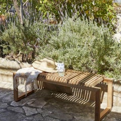 Niels Hvass Outdoor 'Cutter' Bench in Teak for FH Outdoor