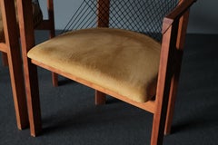 Niels Jorgen Haugesen, "String" Chairs, a Pair