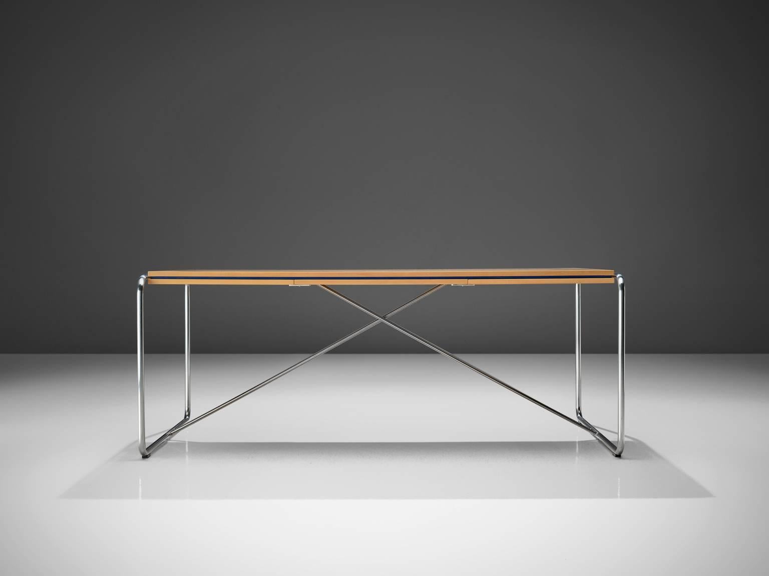 Scandinavian Modern Niels Jørgen for Fritz Hansen 'Haugesen' Maple Table