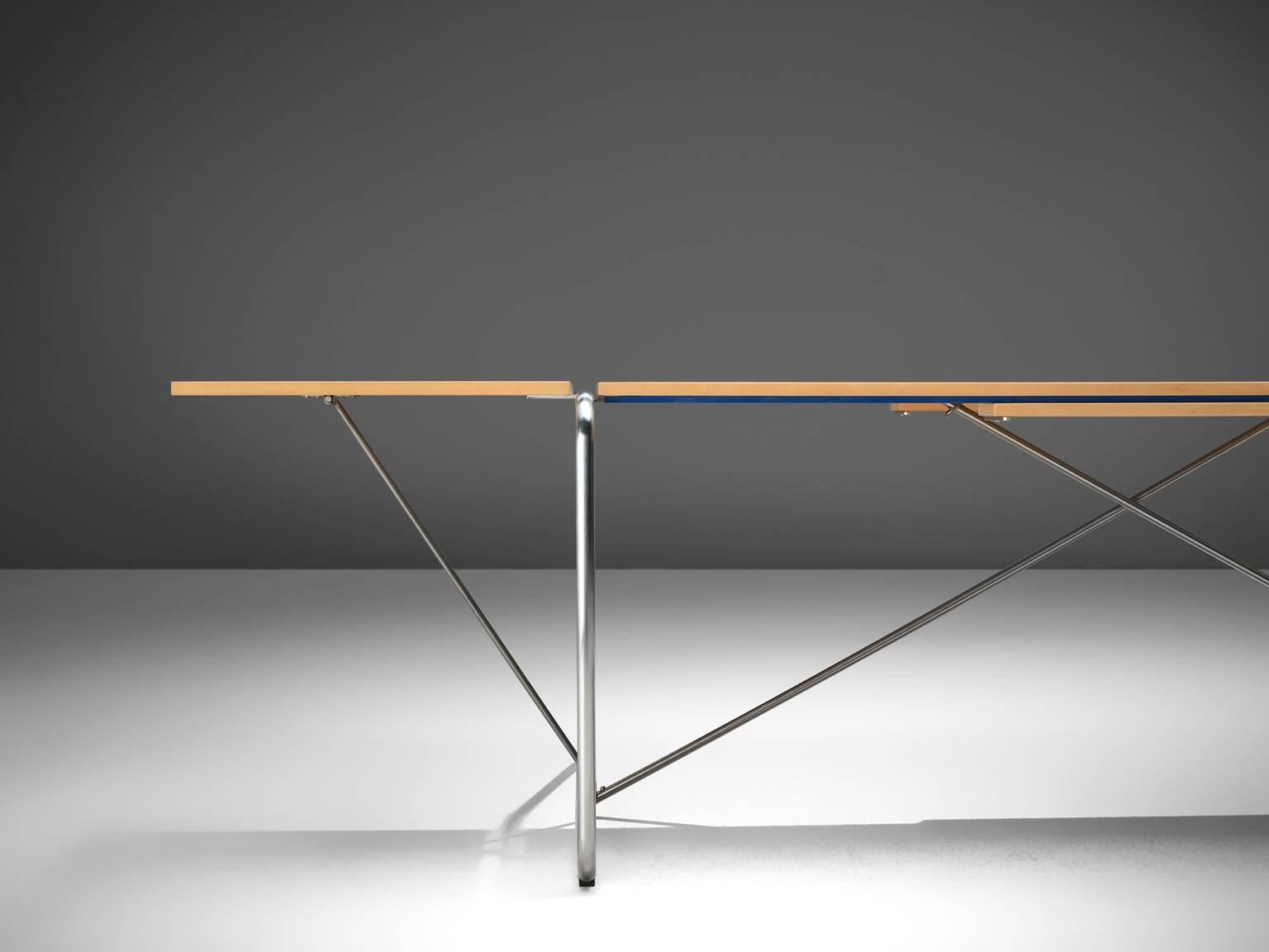 Late 20th Century Niels Jørgen for Fritz Hansen 'Haugesen' Maple Table