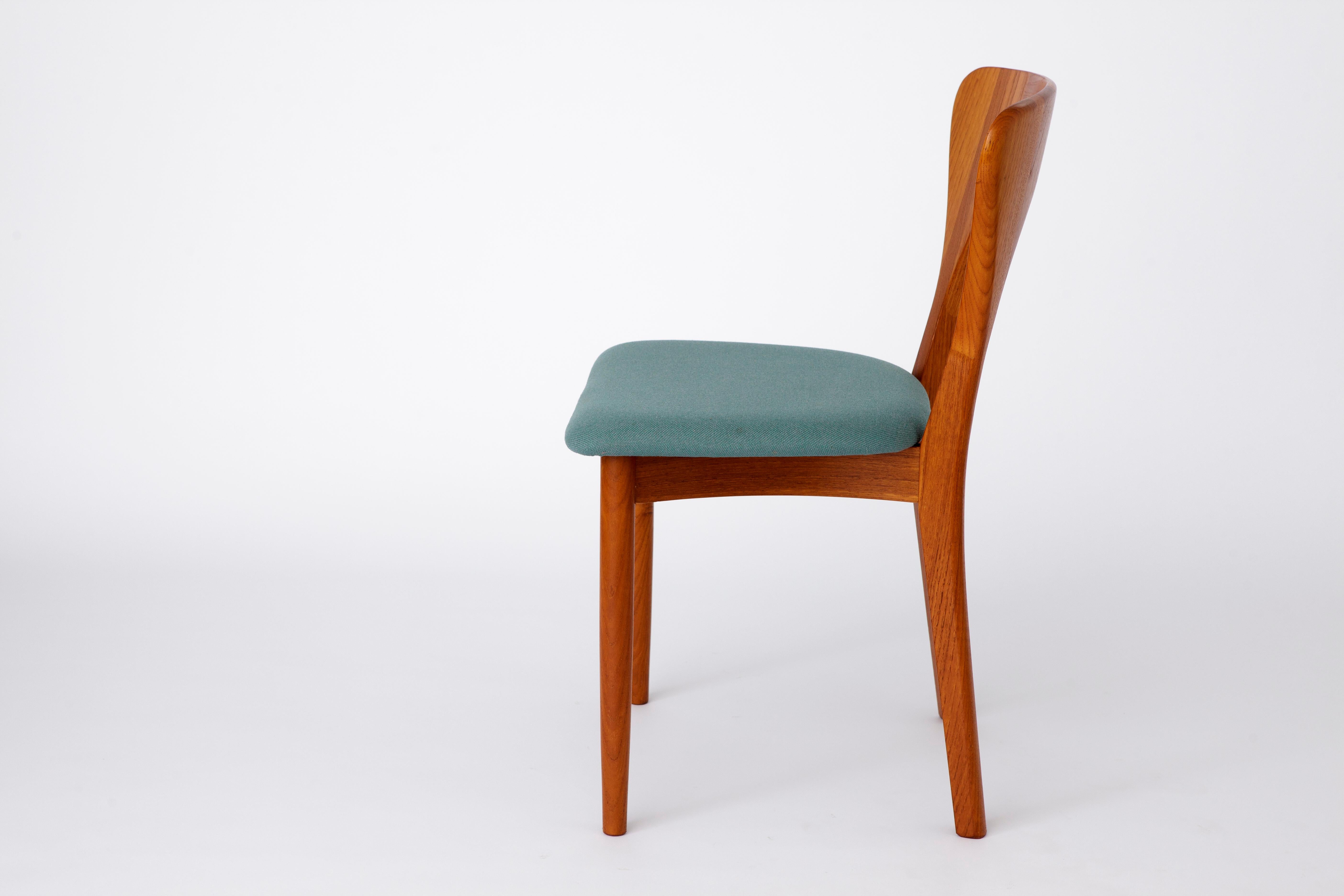 Niels Koefoed chair 1960s, model Peter, Teak, Vintage In Good Condition In Hannover, DE