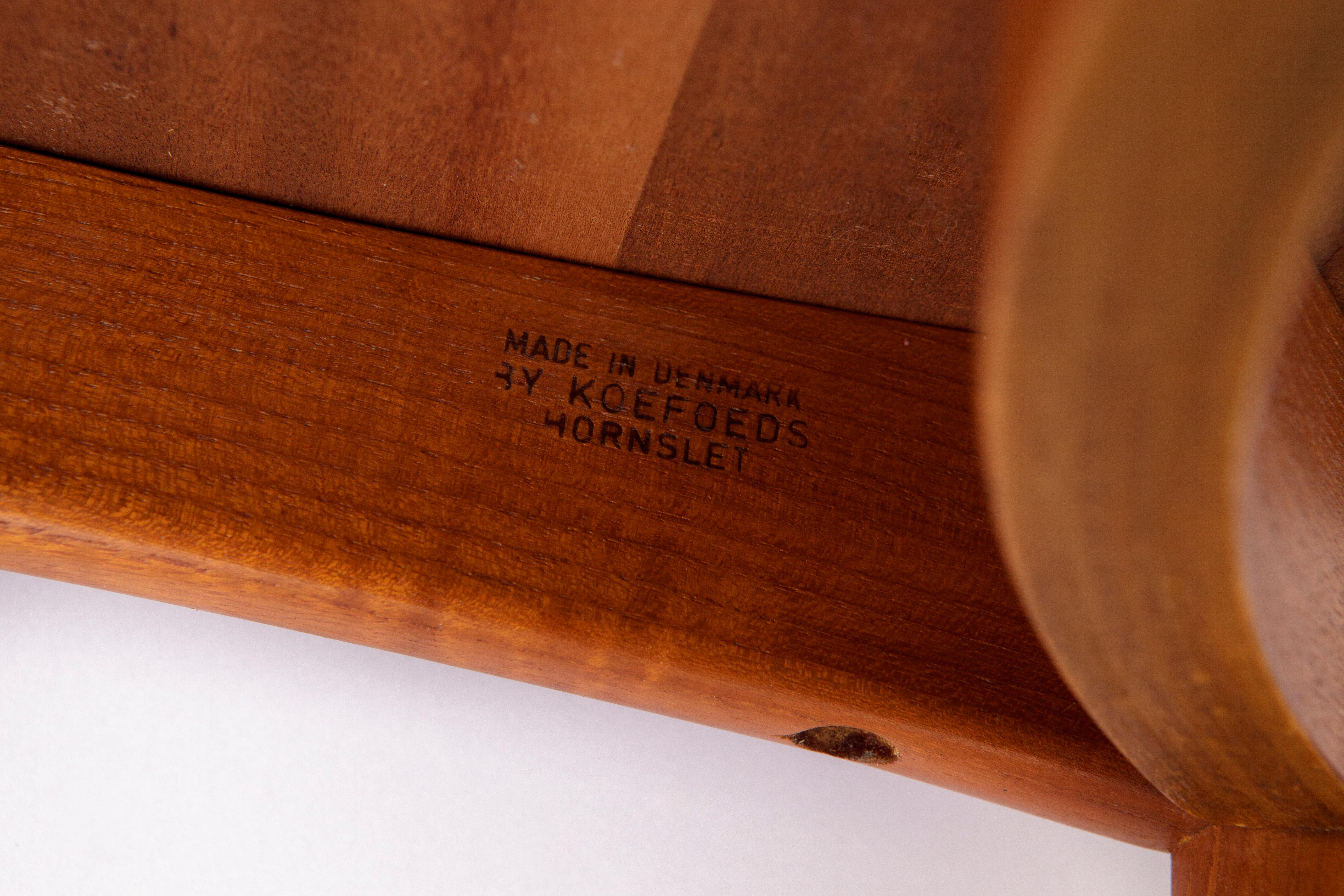 Niels Koefoed chair 1960s, model Peter, Teak, Vintage 2