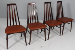 Niels Koefoed Dining Chairs, Model "Eva", mahogany, 1960s