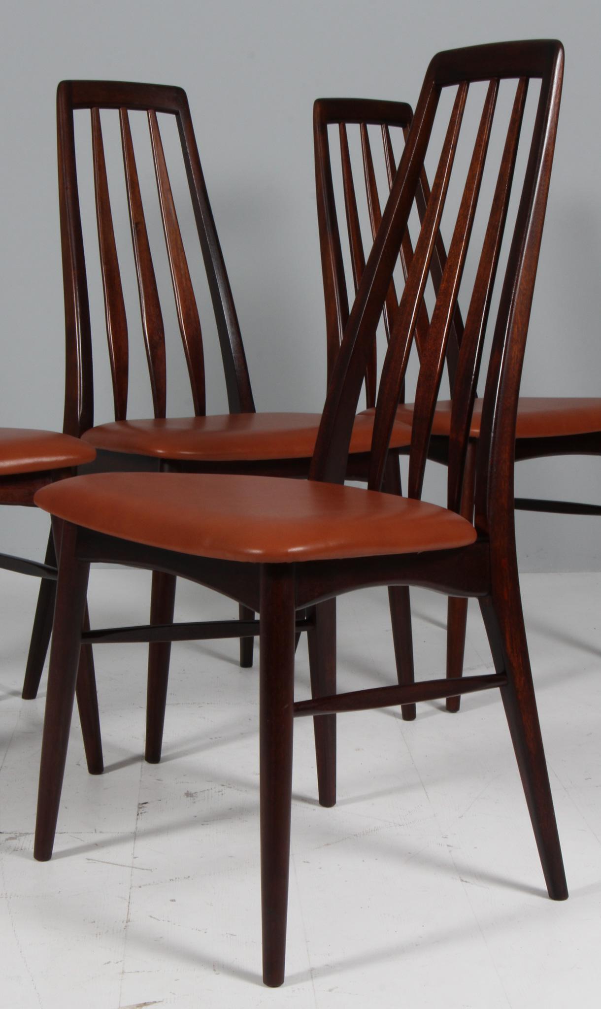 Scandinavian Modern Niels Koefoed Dining Chairs, Model 