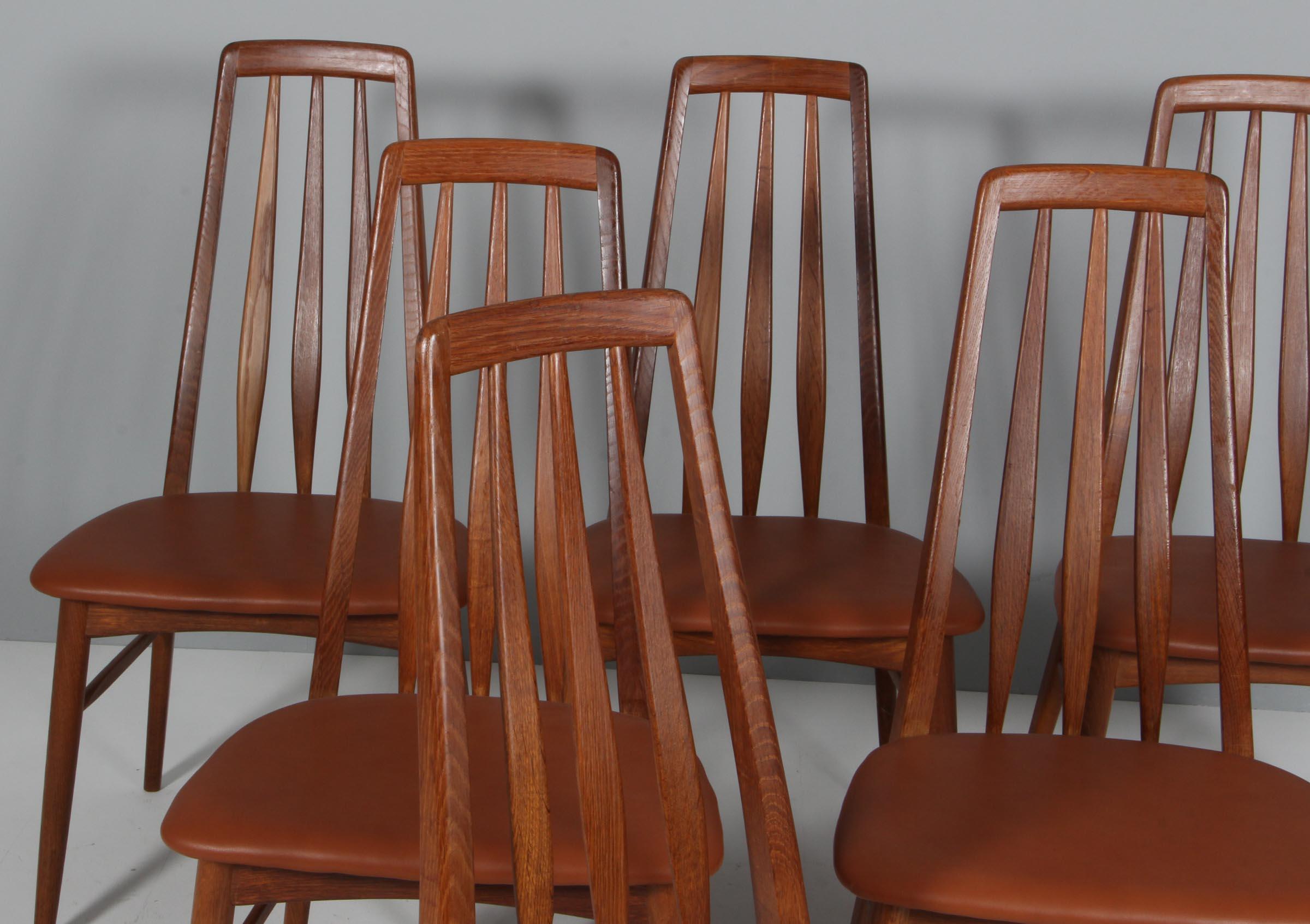 Scandinavian Modern Niels Koefoed Dining Chairs, Model 